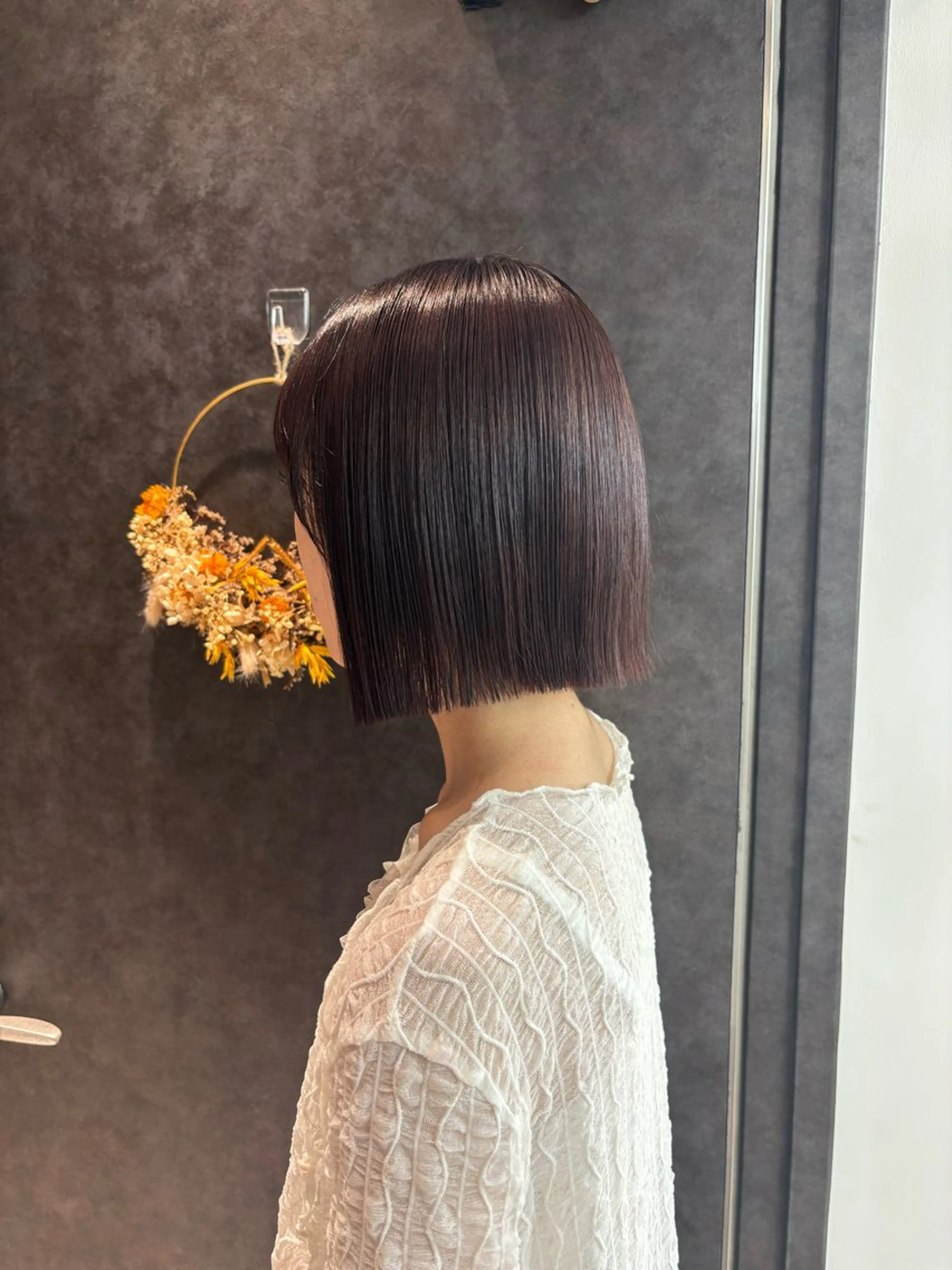 【💎1月限定‼️】ボブカット💇🏻‍♀️✖️内部補修トリートメント✨️クチコミ→超音波アイロン付き🌈の写真