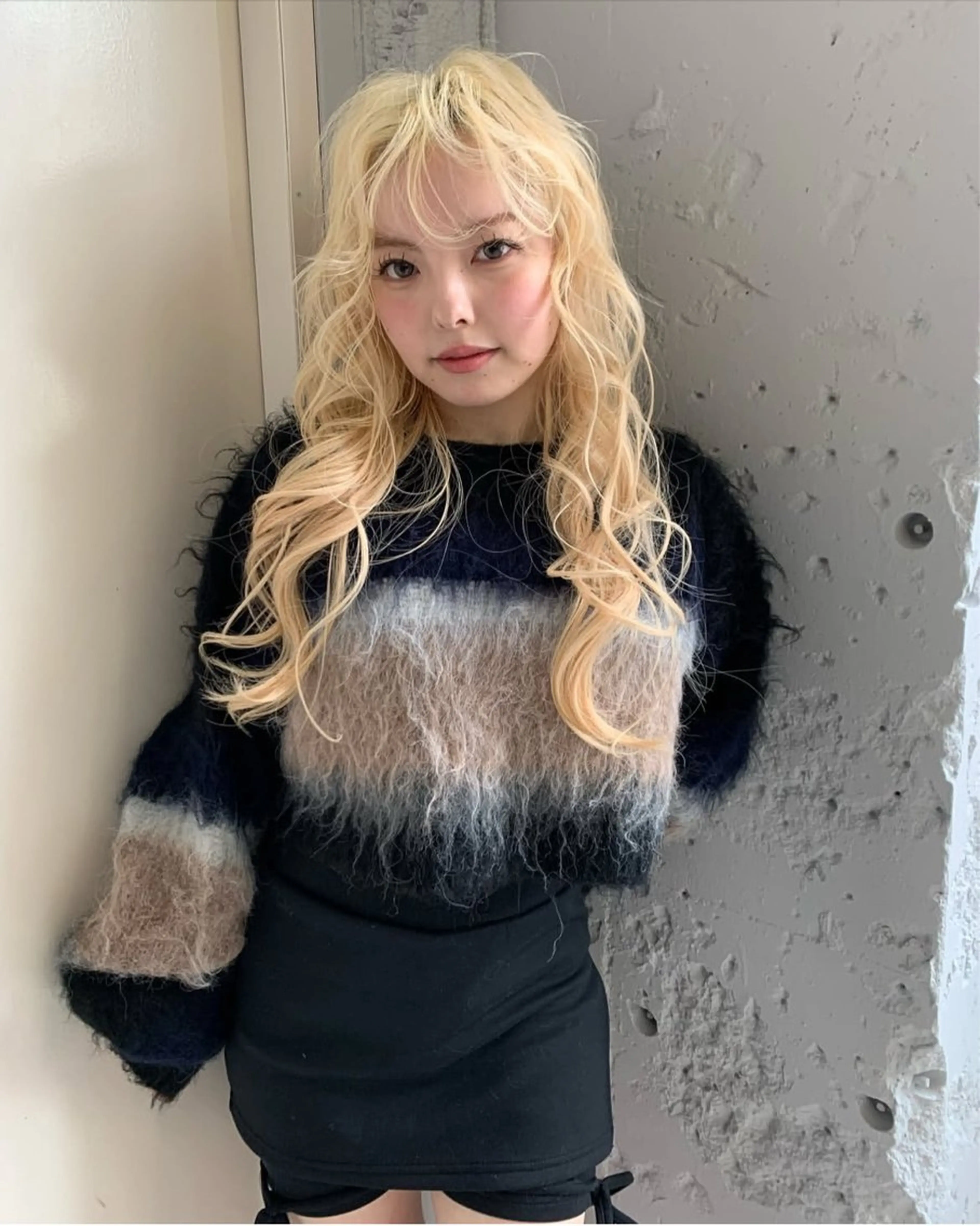 カラー 抜きっぱなしブロンド ブロンド ヘアカラー Ravo所属・キラ/ハイトーン/ 天神美容室のヘアスタイル