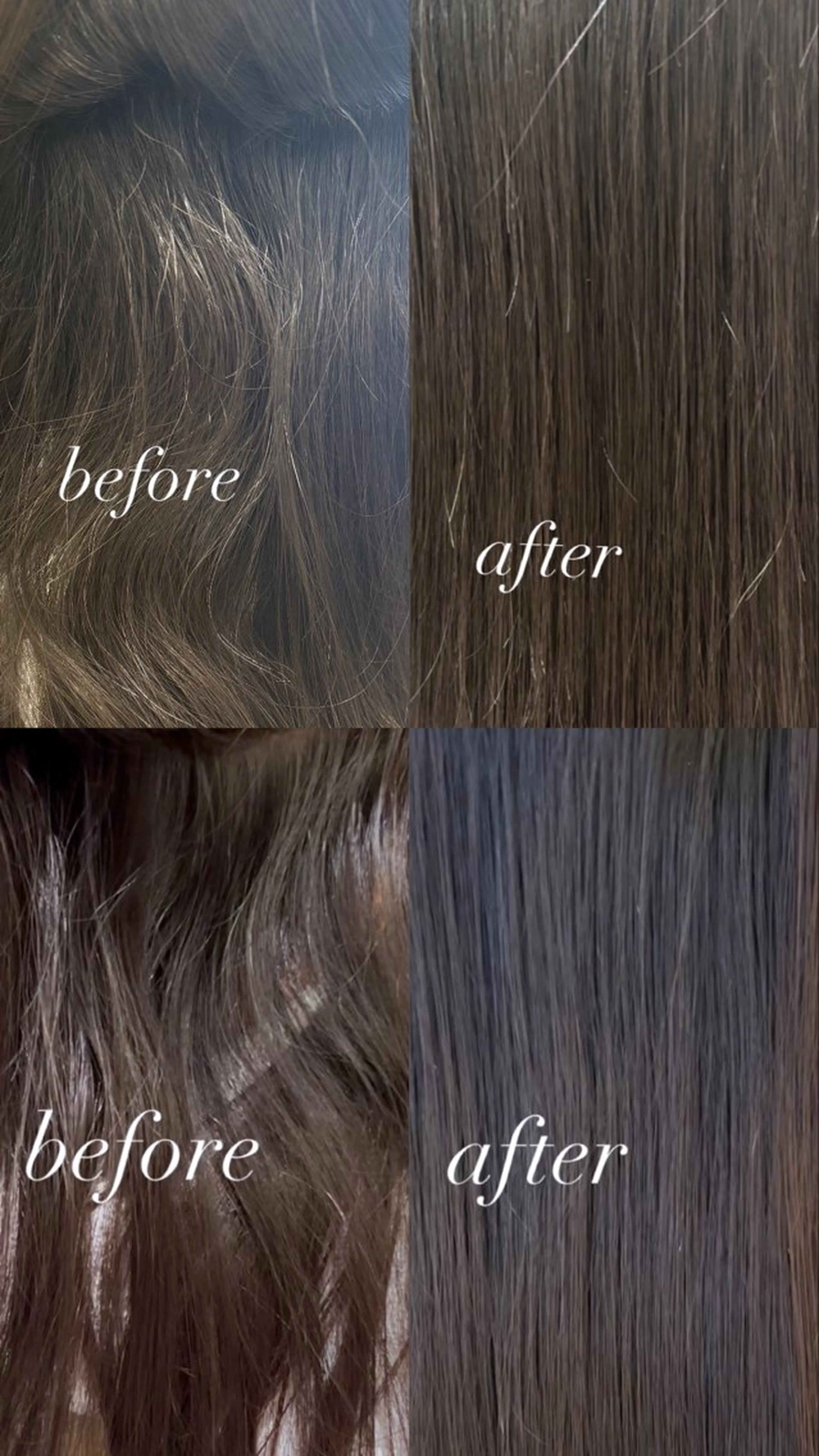 ロング 髪質改善 縮毛矯正 カット 縮毛矯正 ☃️顔周りレイヤー 韓国風SHUTOのヘアスタイル