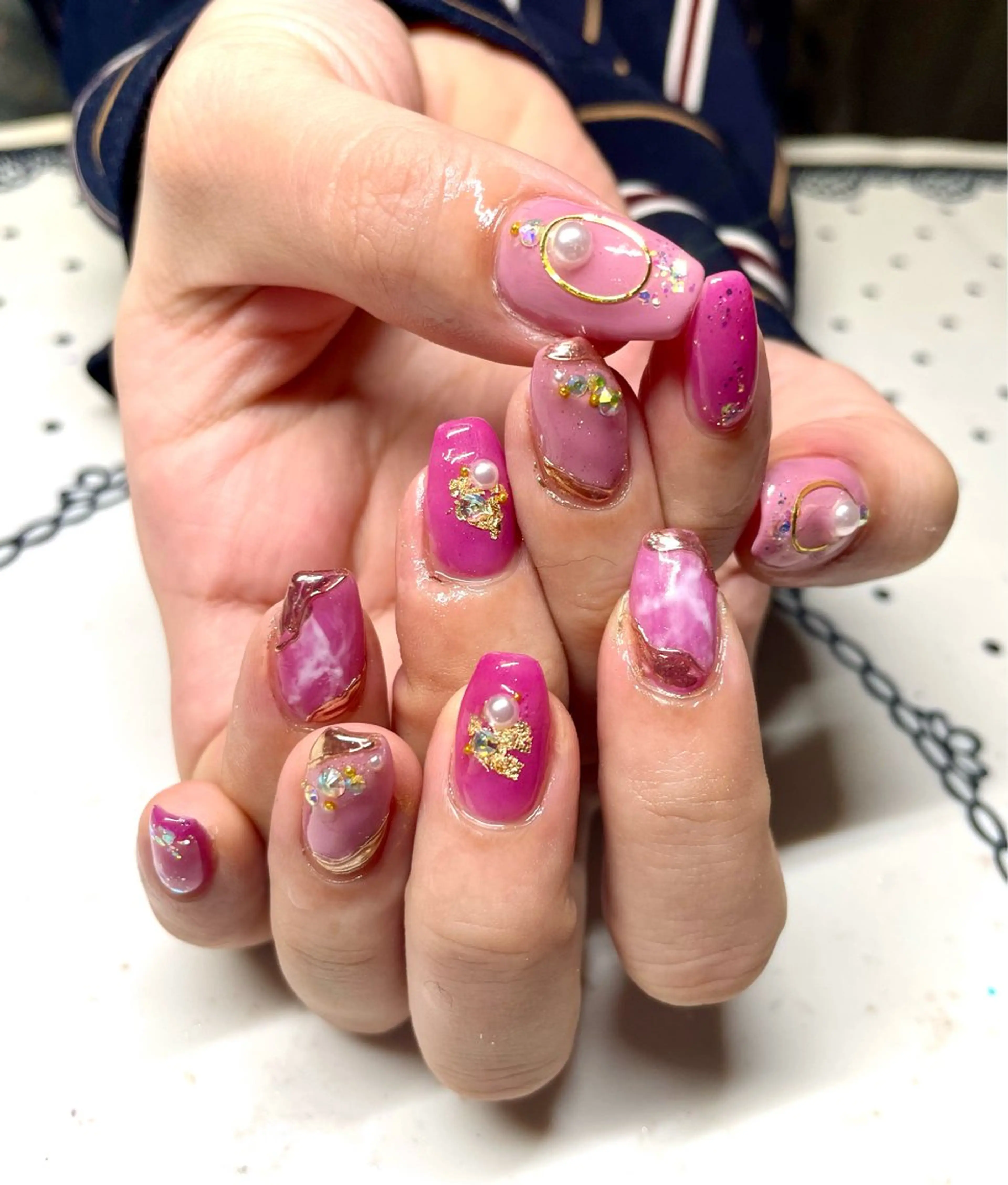 ネイル ハンドネイル nailsalon sugarr所属・nailist cocoのネイルデザイン