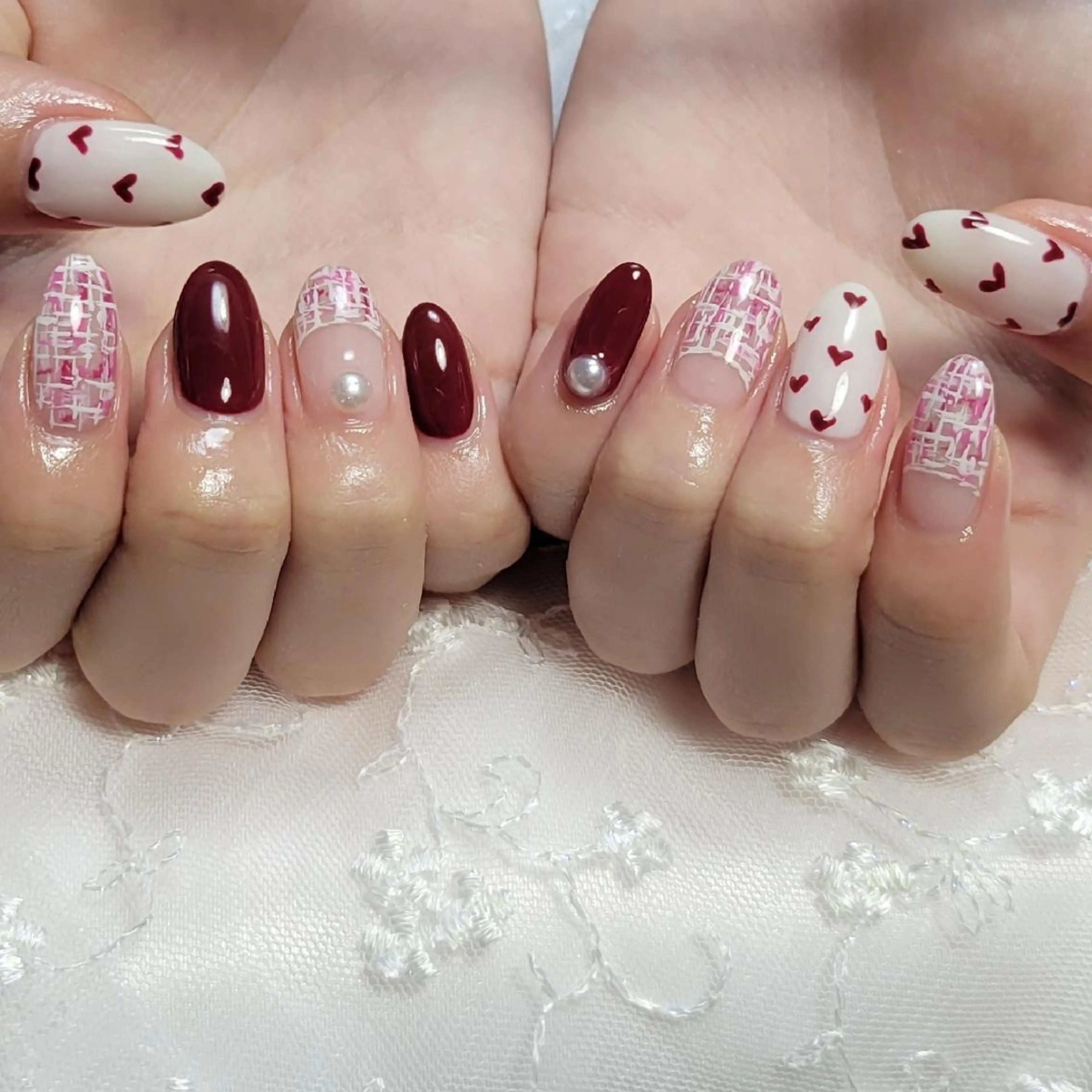 ネイル ハンドネイル ネイルサロンほっこり kanaのネイルデザイン