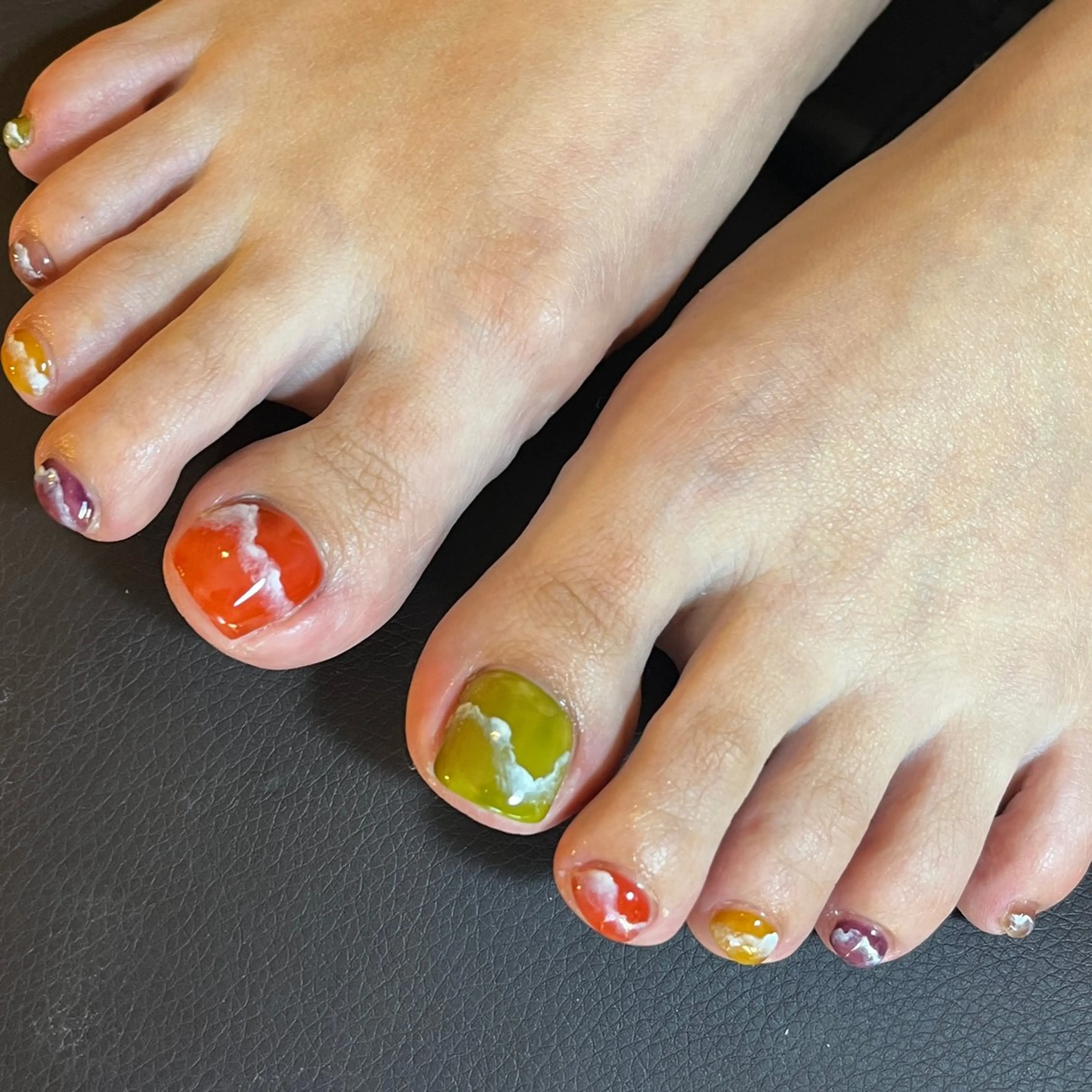 ネイル フットネイル フリーランス¨̮⃝ ネイリストOKADAのネイルデザイン