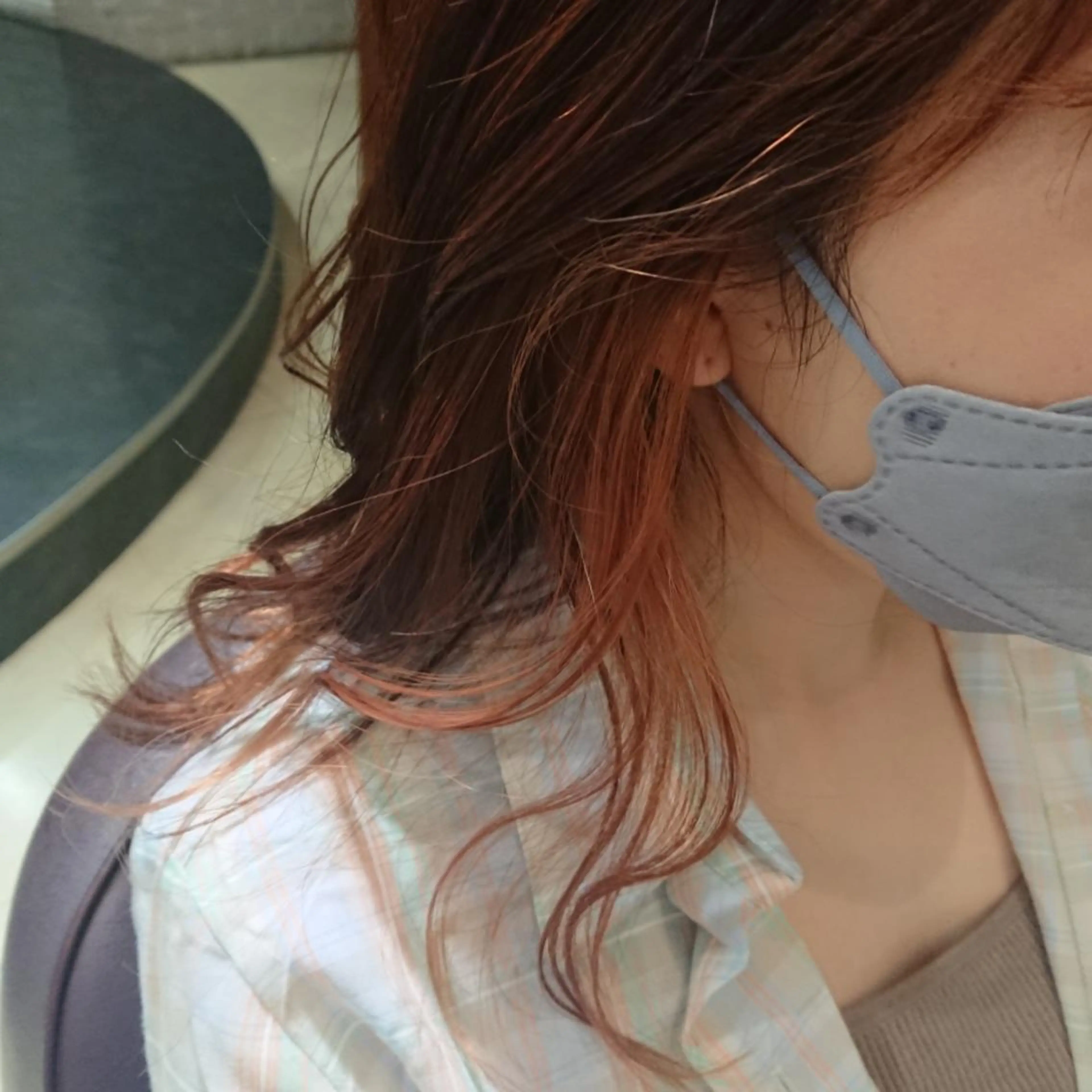 セミロング enn.bleach by t.a.g所属・SHUNTA /ブリーチ/レイヤーのヘアスタイル