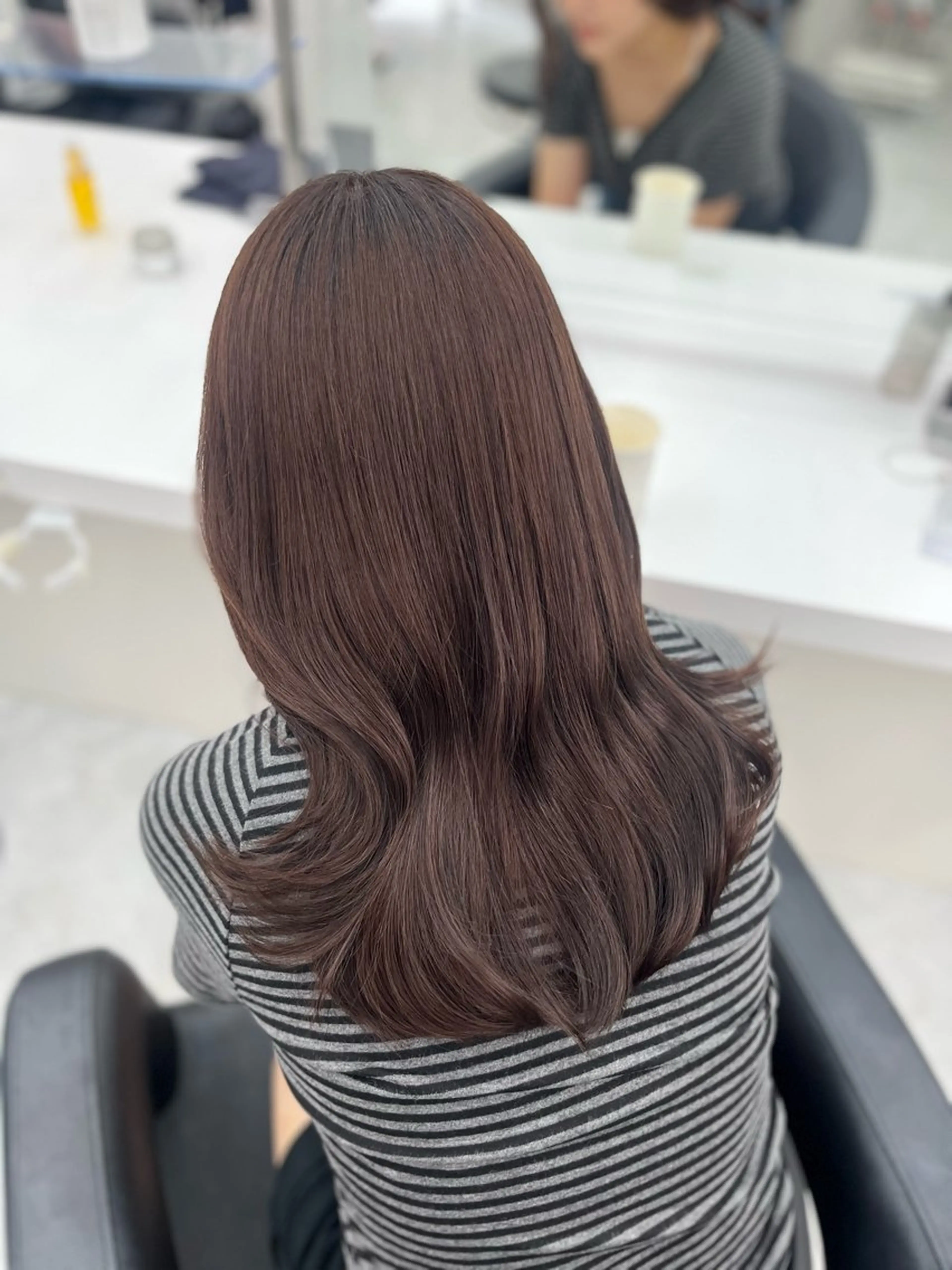 セミロング ♡ナチュラルガーリー ♡ベージュ♡RINAのヘアスタイル