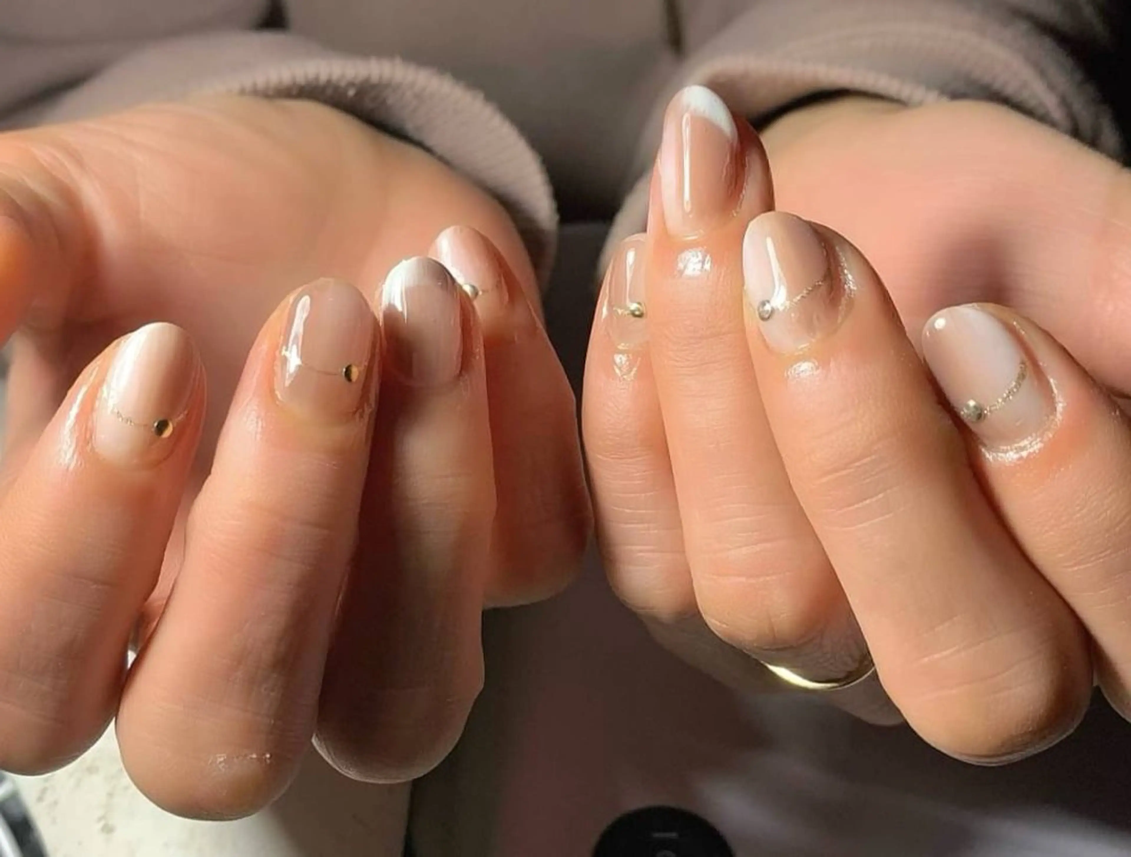 ネイル グラデーション MHR nailのネイルデザイン