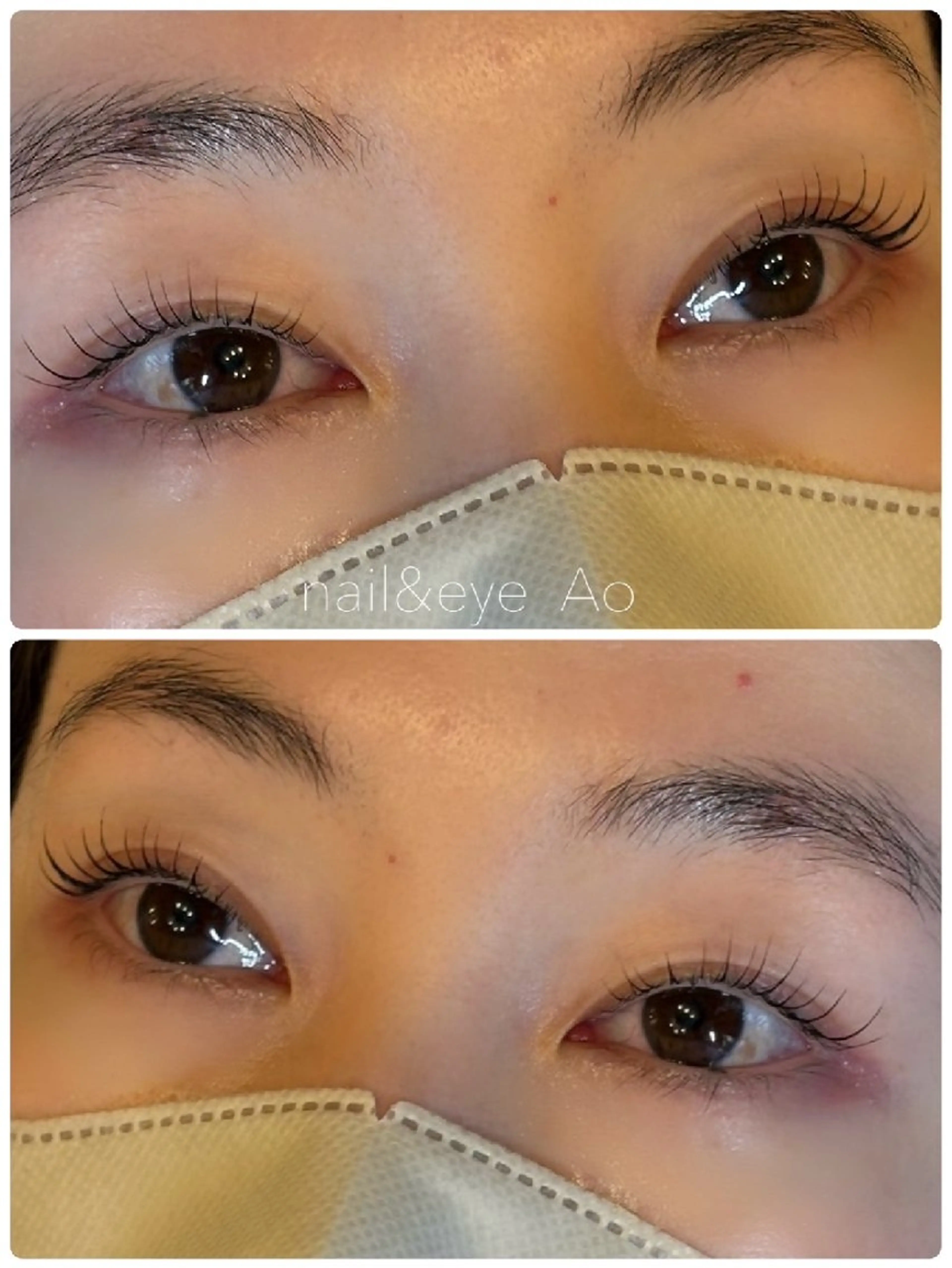 マツエク・マツパ Ao CHIE のマツエク・マツパデザイン