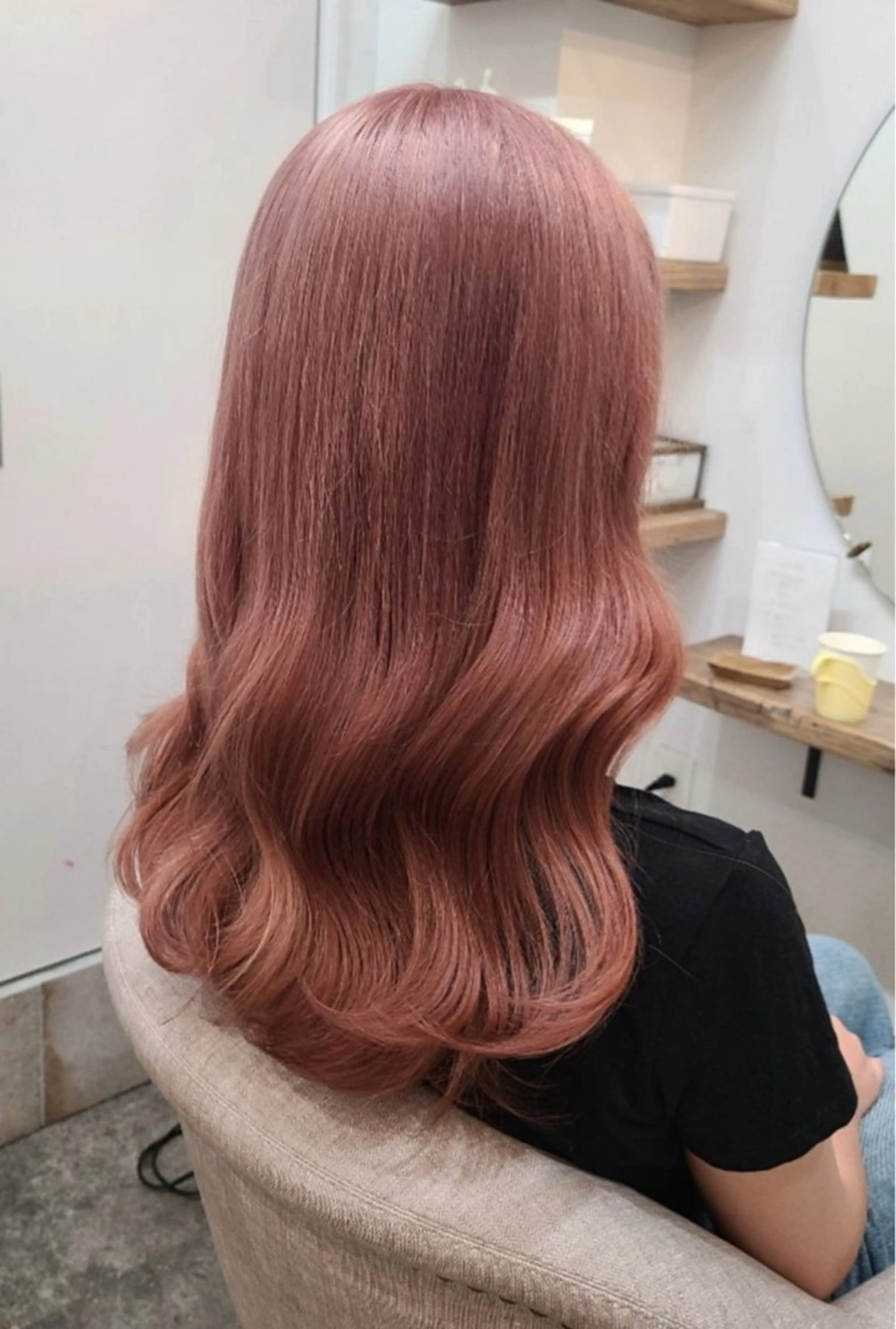 セミロング カラー Satomi サトミのヘアスタイル