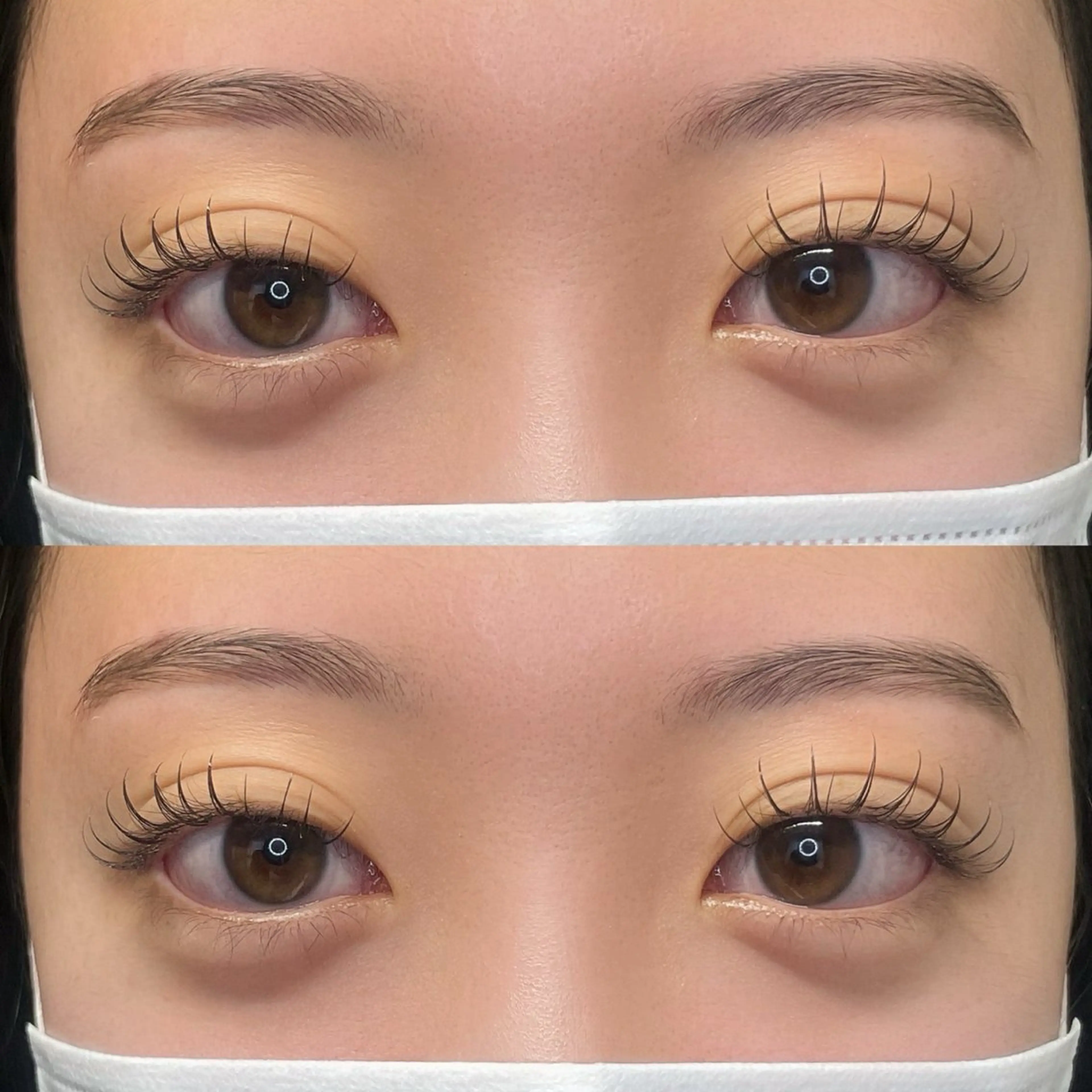 フラットラッシュ100本《美容液成分配合コーティング付き》の写真