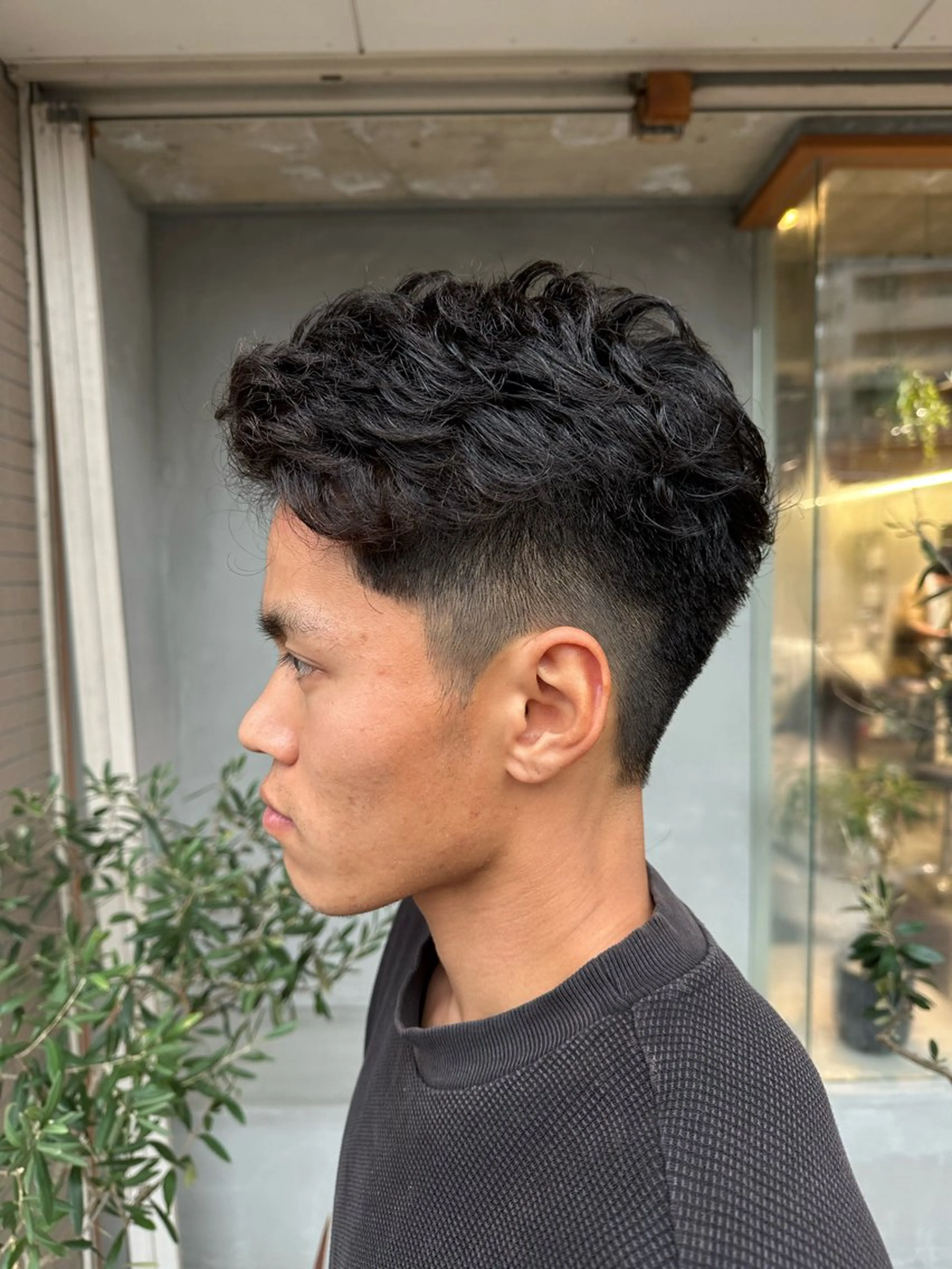 パーマ 加納 孝也のヘアスタイル
