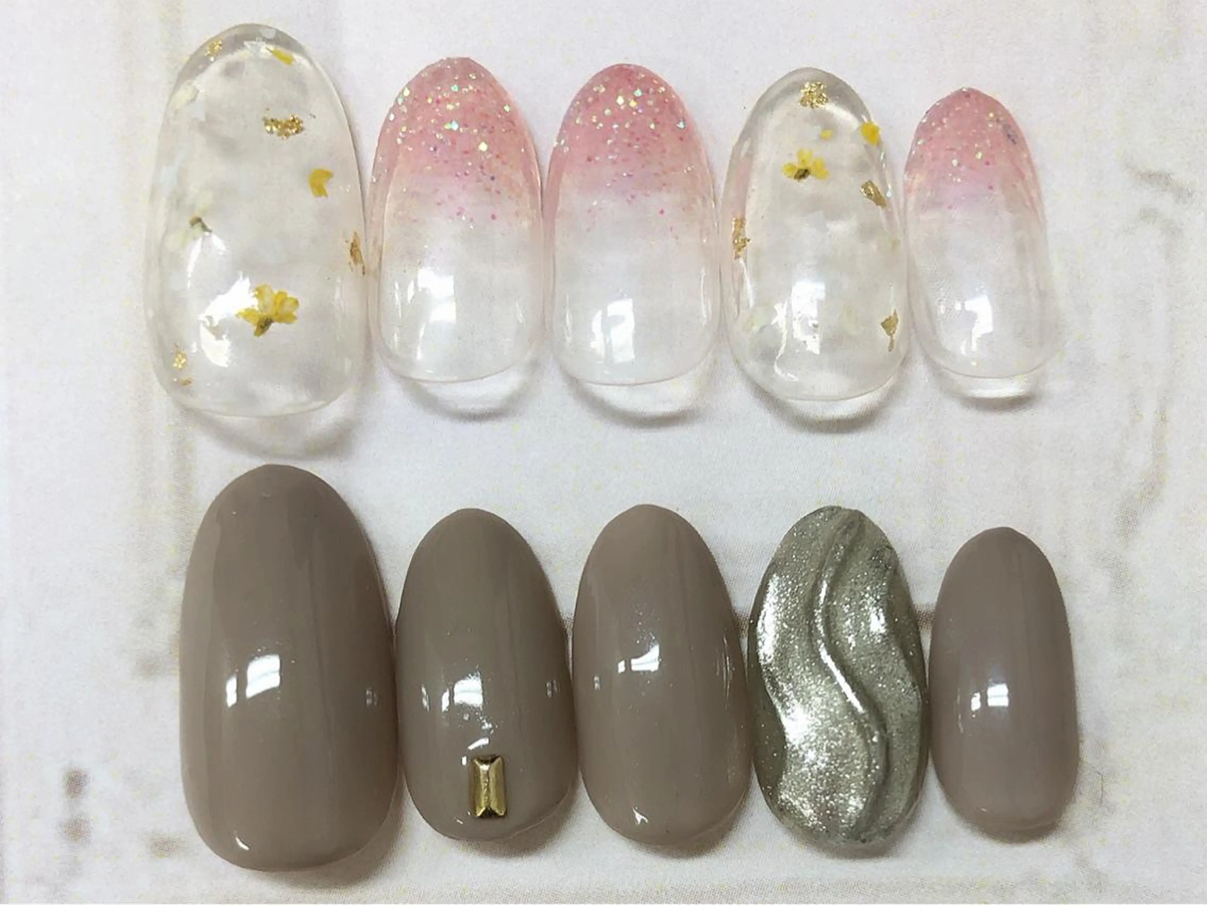 ショート カラー ネイル chéri sinagawaのネイルデザイン