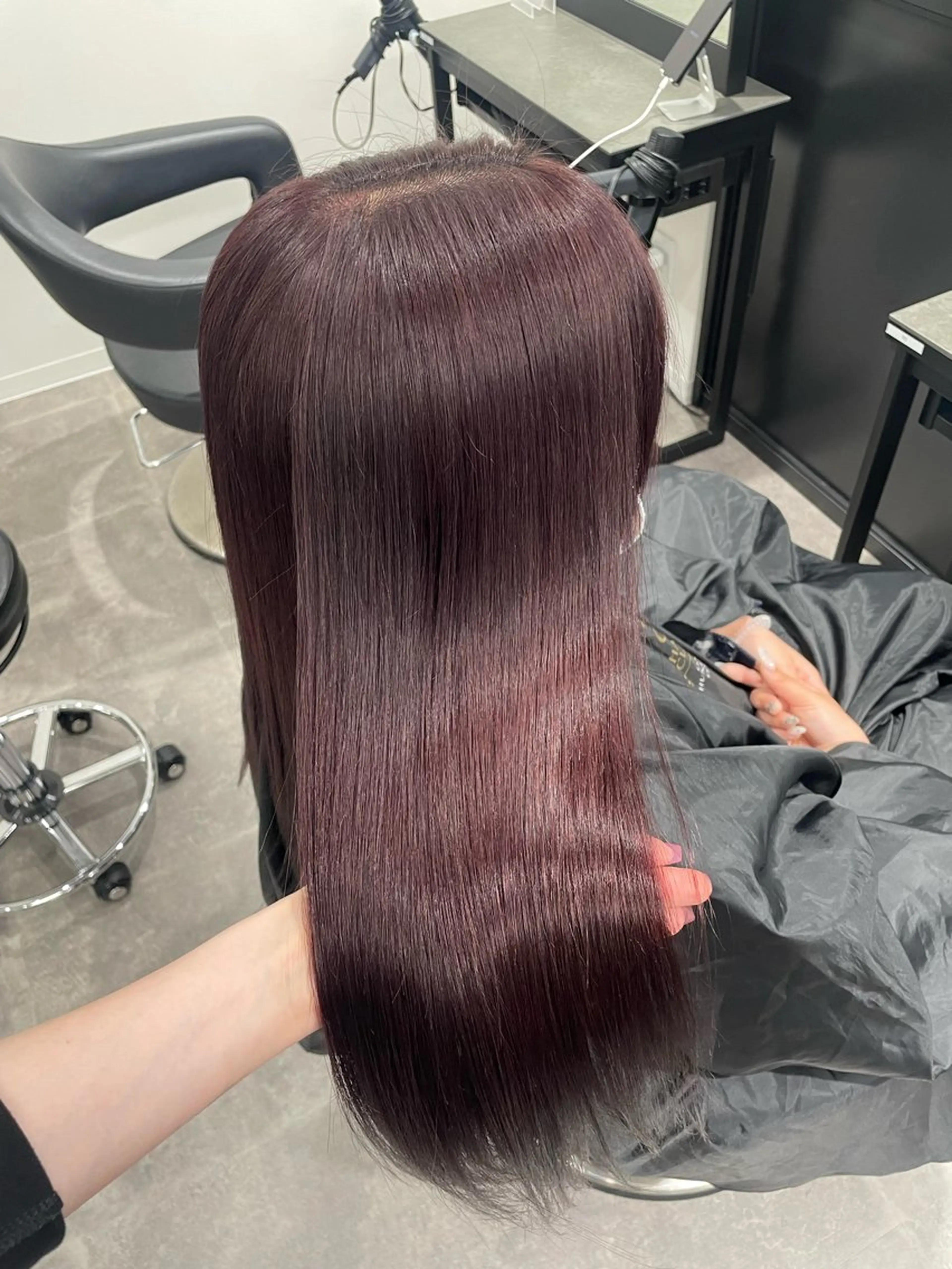 ロング カラー 🎀暖色/ラベンダー /paru🤍のヘアスタイル