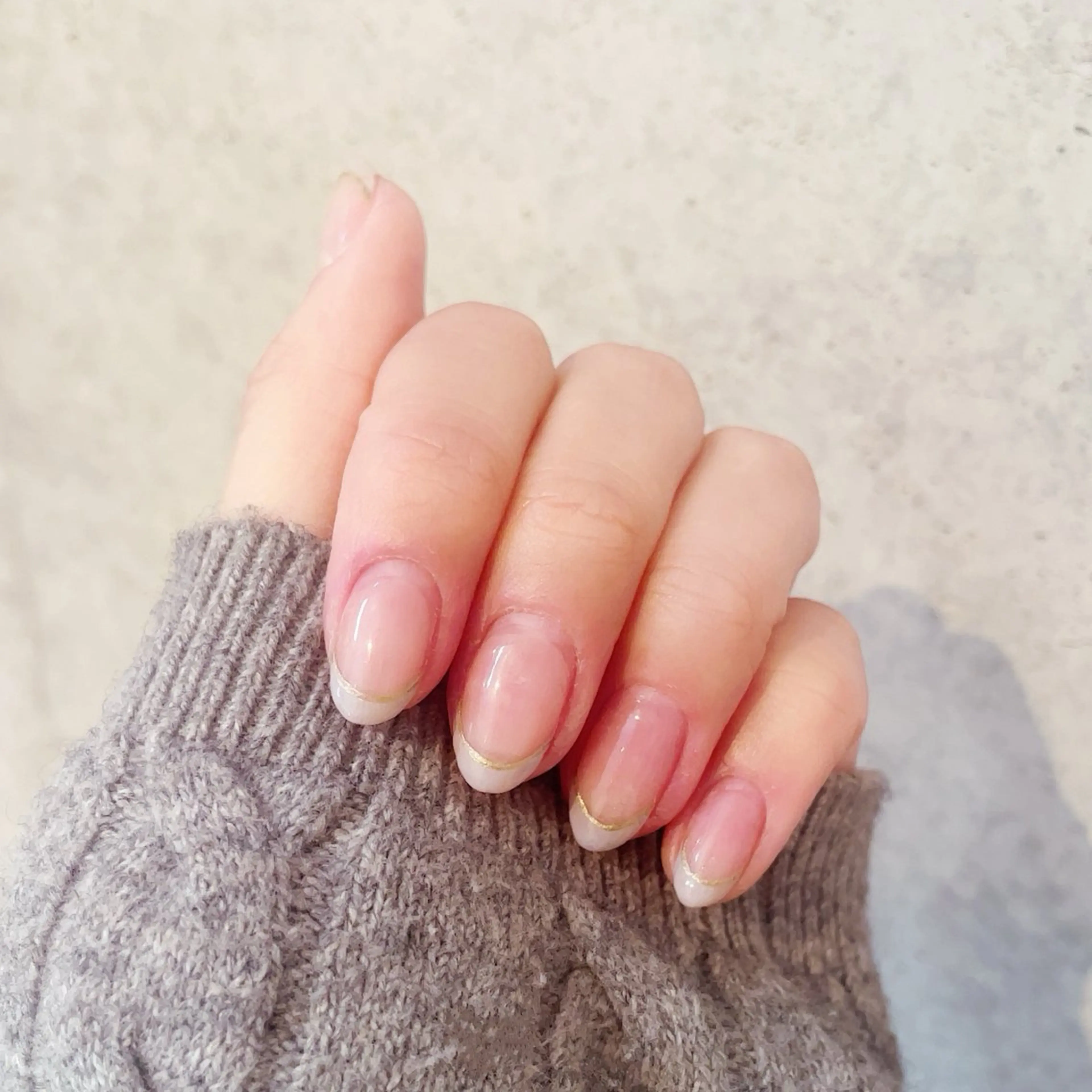 【ハンド】 グラデーションorフレンチ ※自店オフありの写真