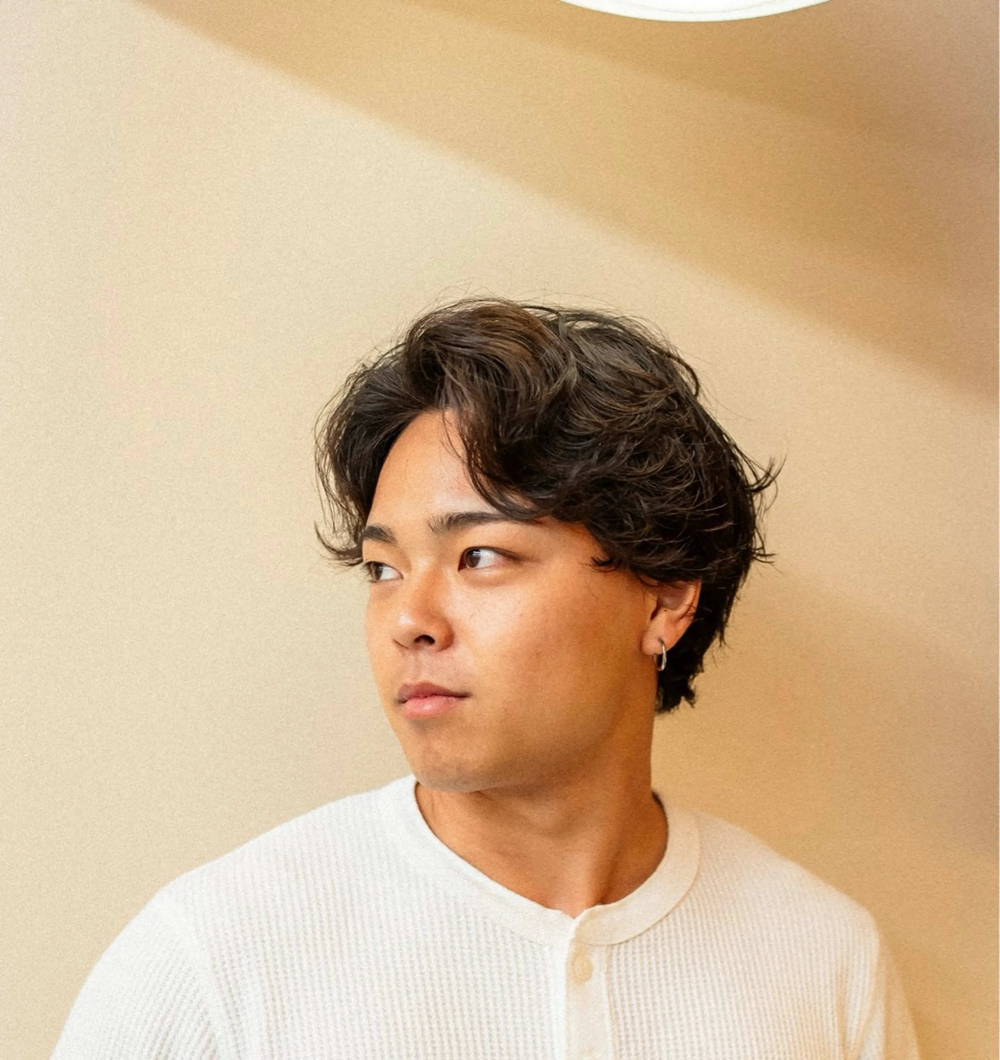 ミディアム カラー パーマ メンズ 🔗メンズサロン🔗 Kieのヘアスタイル