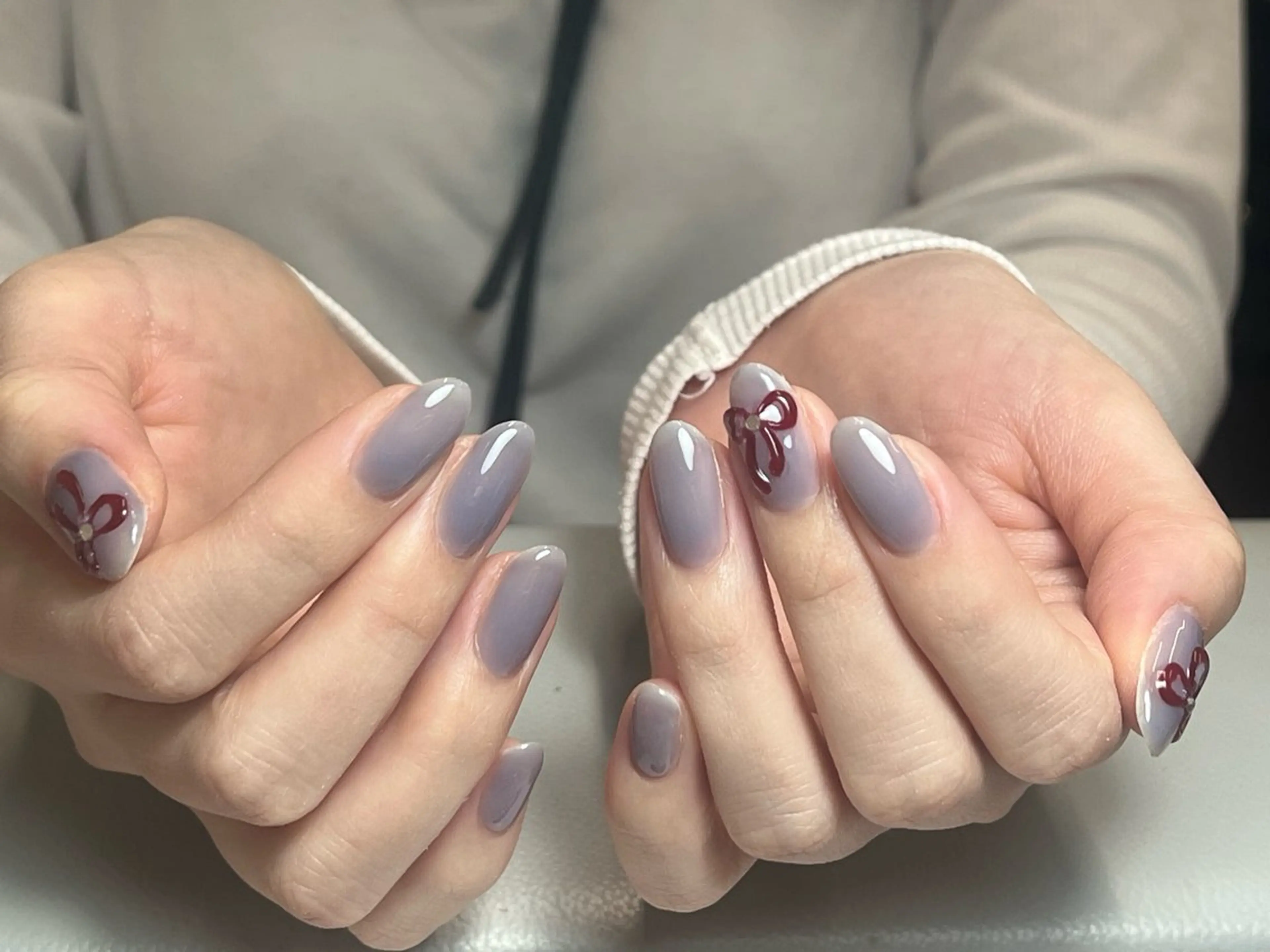 ネイル アートネイル 韓国ネイル 持ち込み ニュアンスネイル ワンカラーネイル イブ ネイリのネイルデザイン