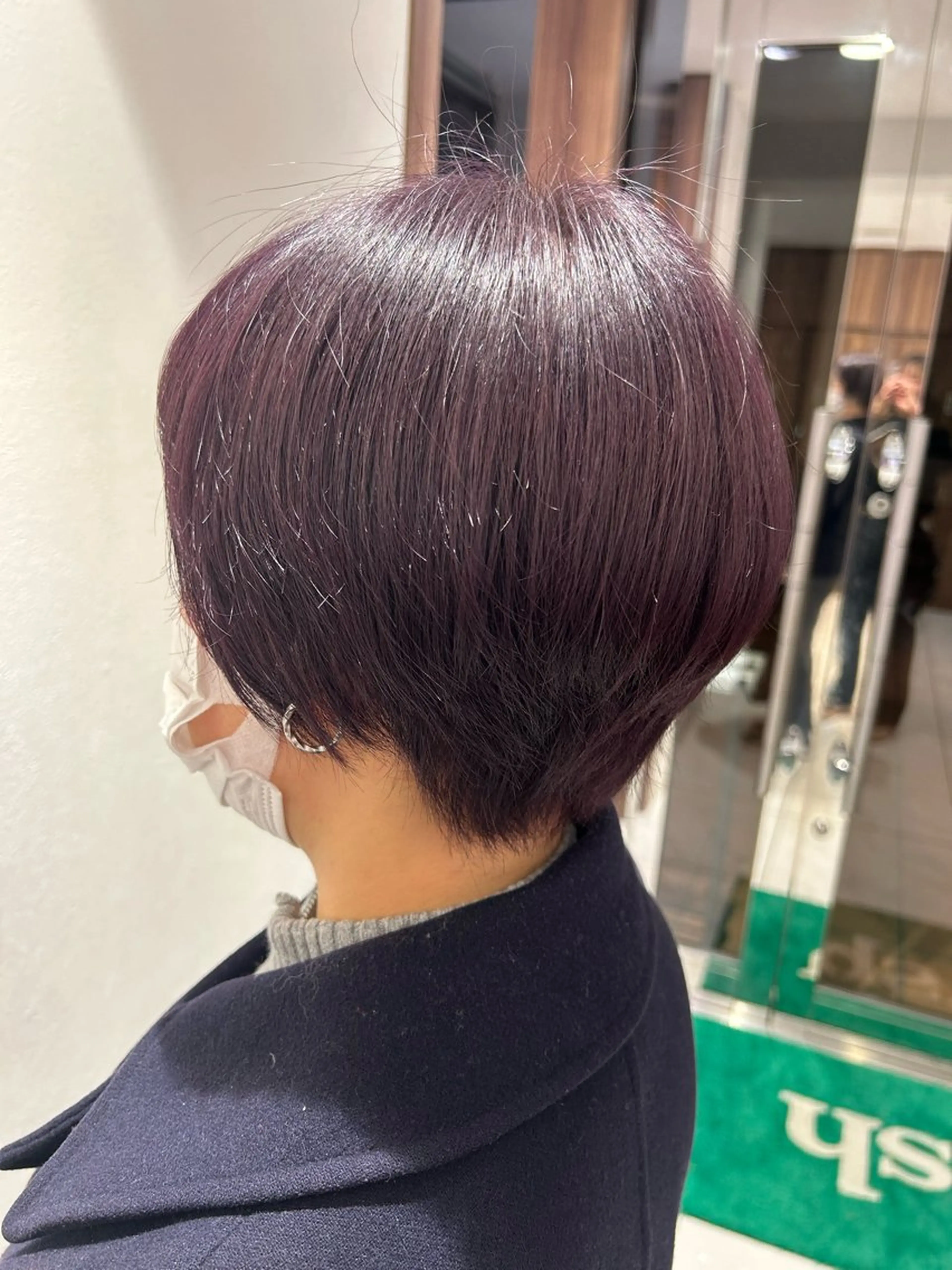 ショート カット ヘアカラー 長田 有加のヘアスタイル