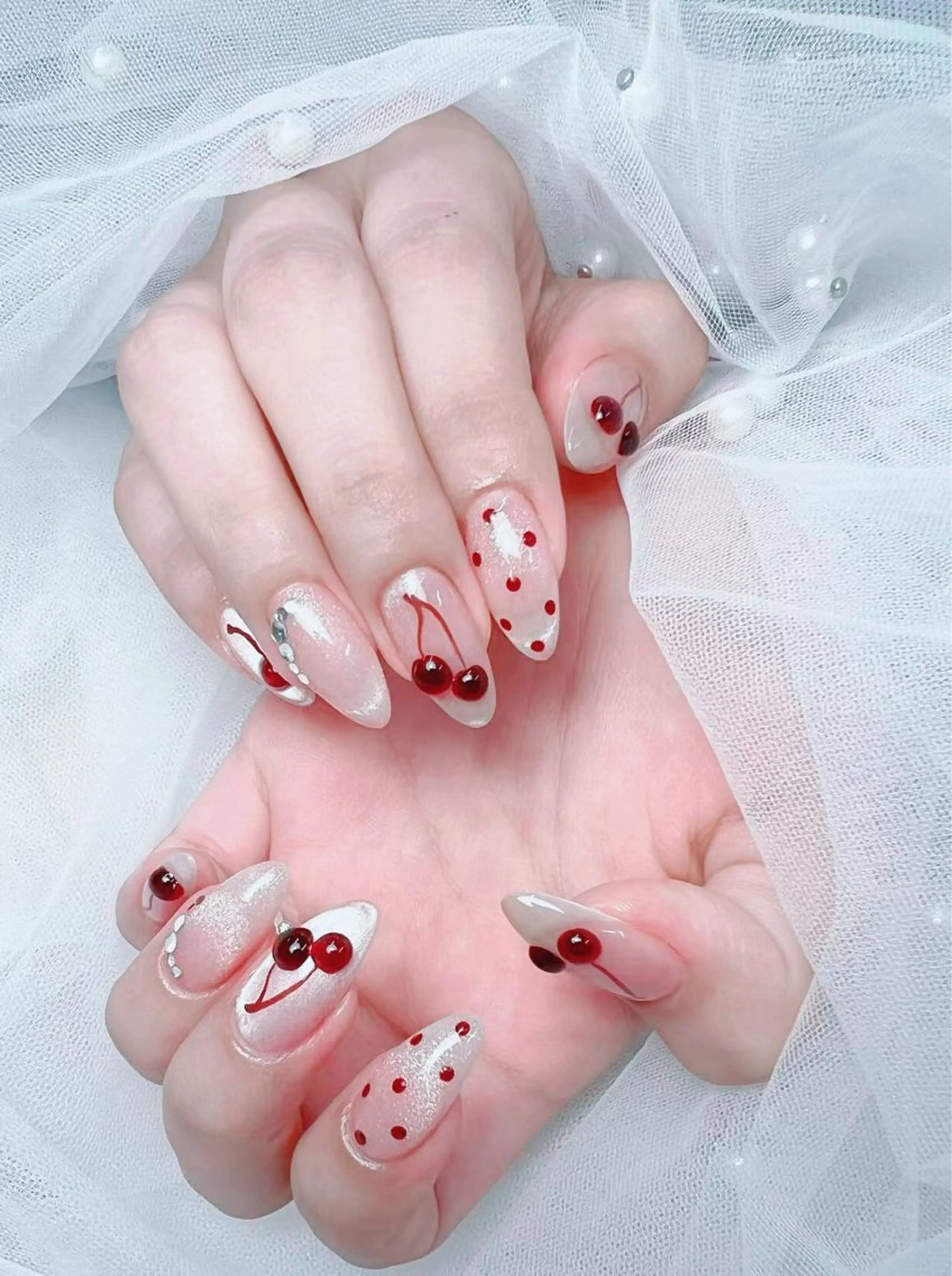 ネイル ぷっくりネイル HARUKA 長堀橋のネイルデザイン