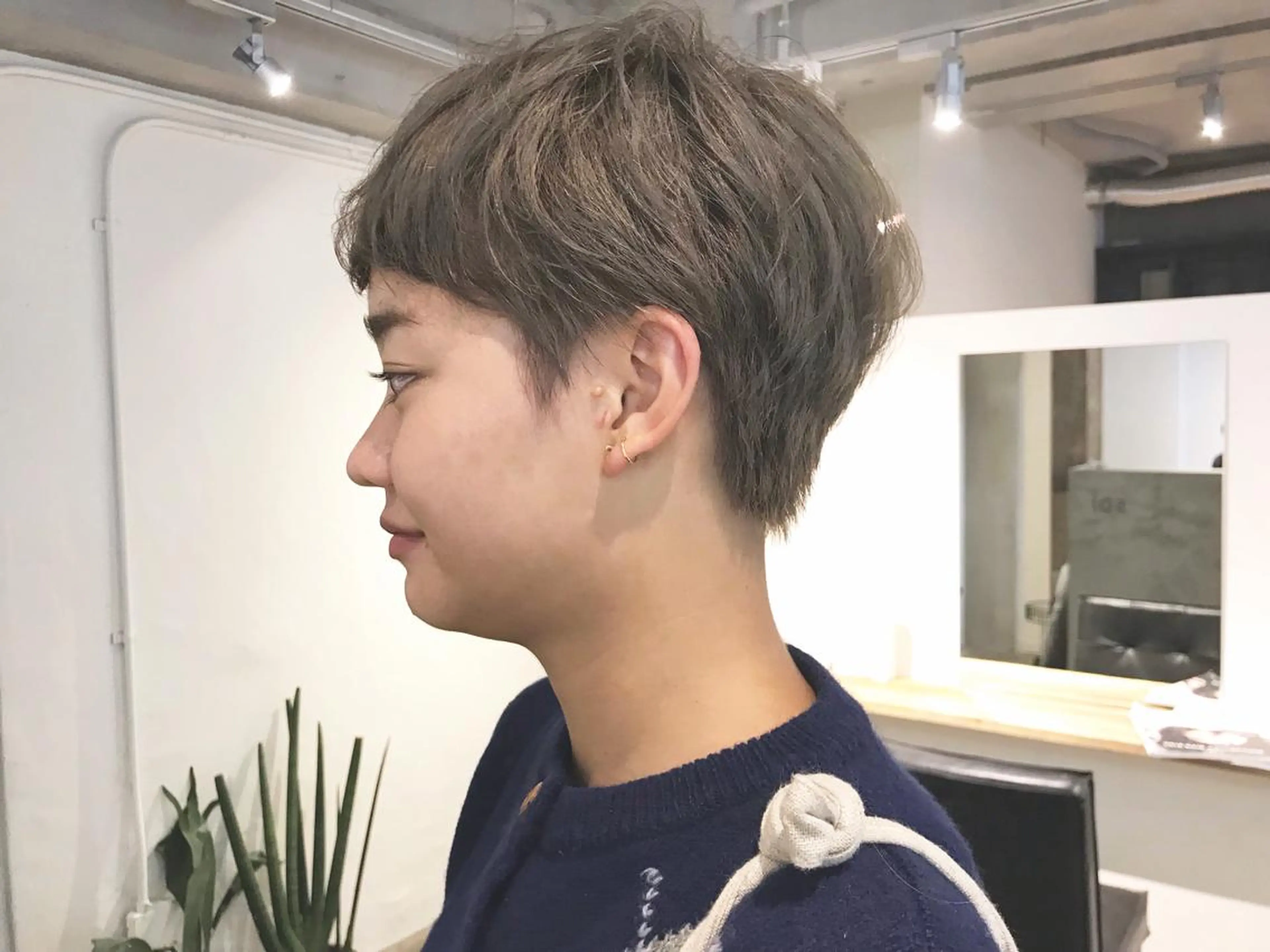 ショート カラー ヘアカラー トリートメント 下北沢 soiのヘアスタイル