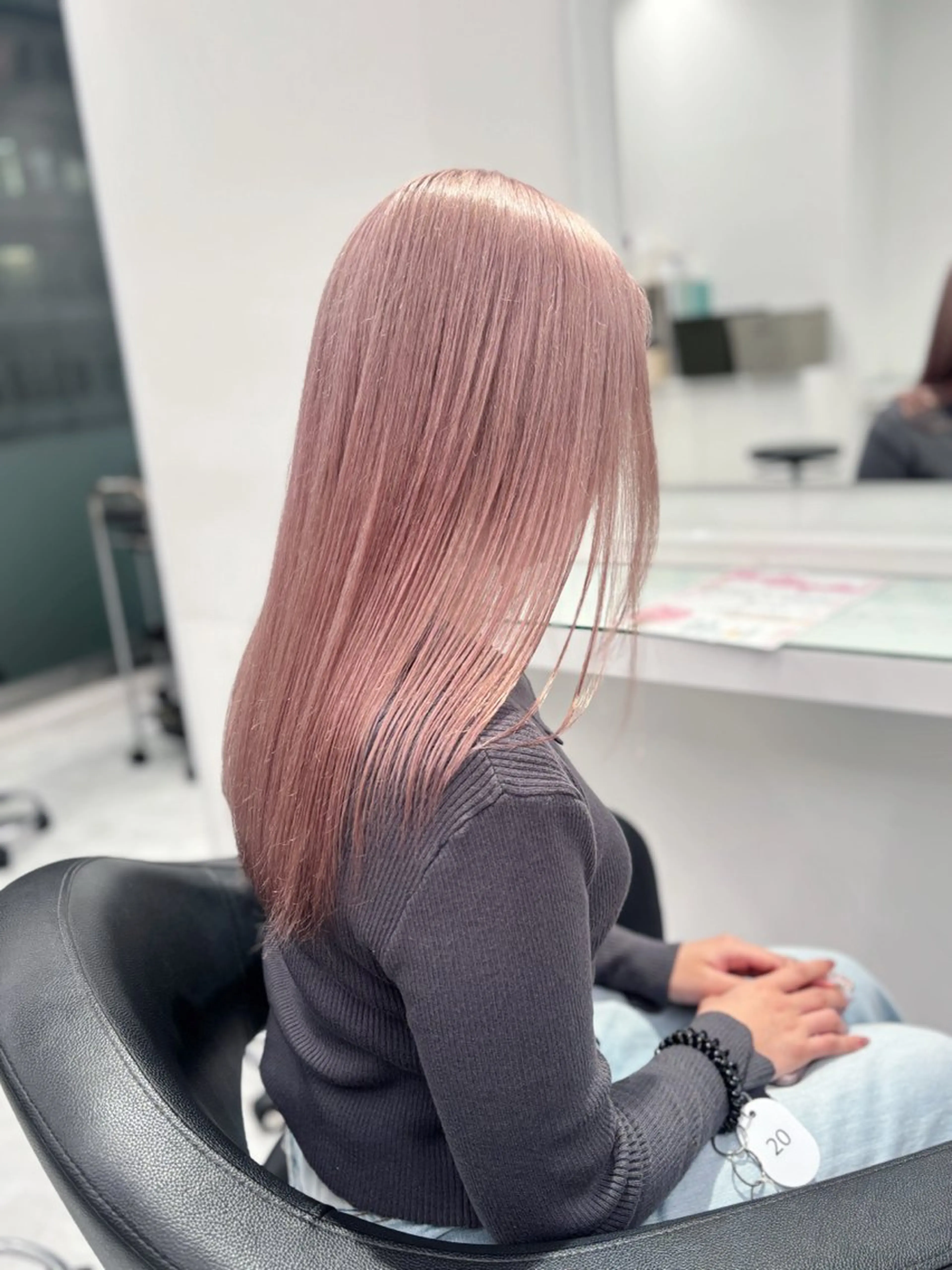 ロング カラー ヘアカラー トリートメント 💖ミルクティー💖 あかり💖のヘアスタイル