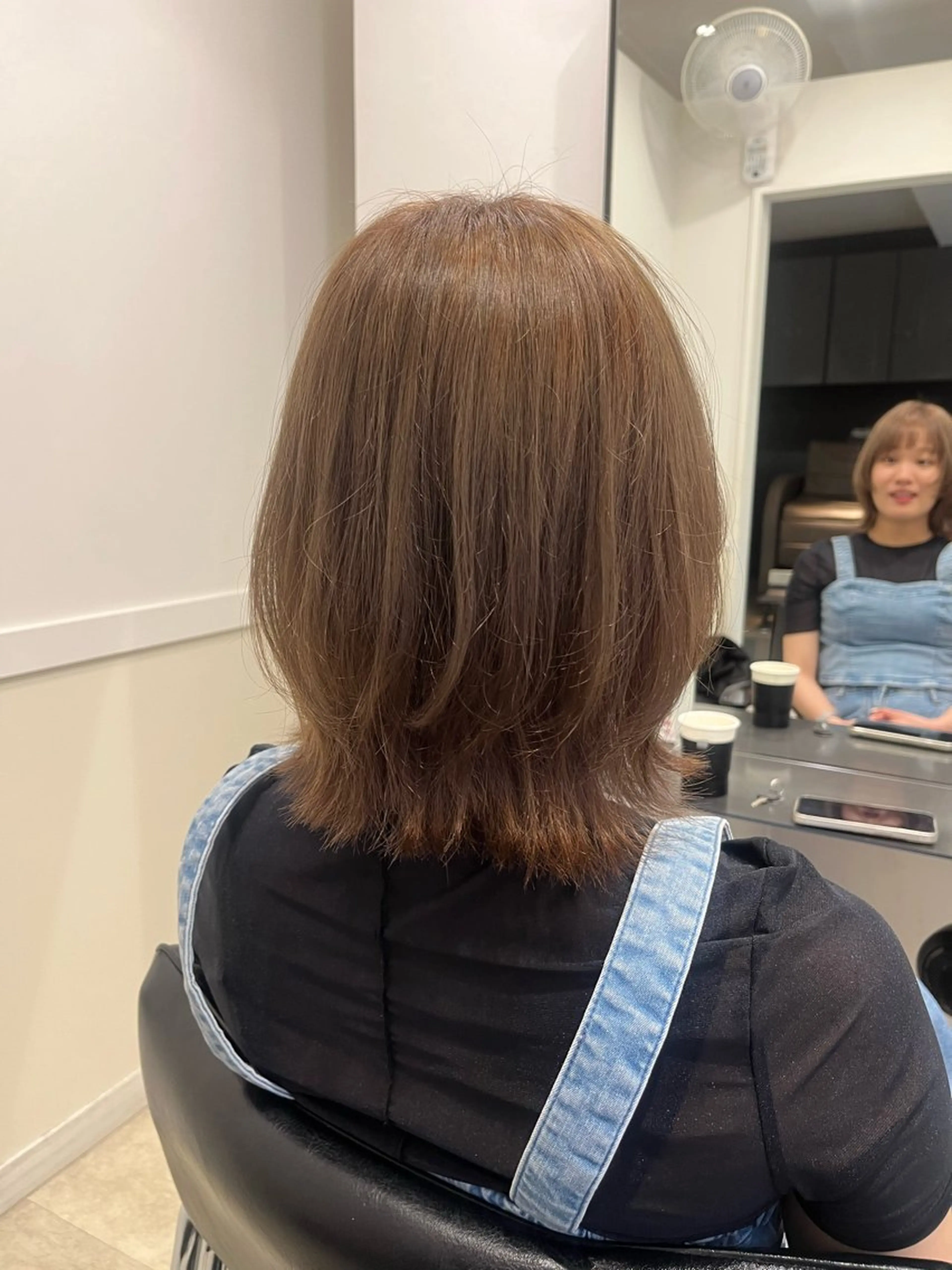 ミディアム カラー ブリーチ 透明感カラー ブリーチなしカラー 髪質改善 トリートメント ヘアカラー トリートメント Go   Today シェアサロン　横浜店所属・【ただの天才 🎨】のヘアスタイル