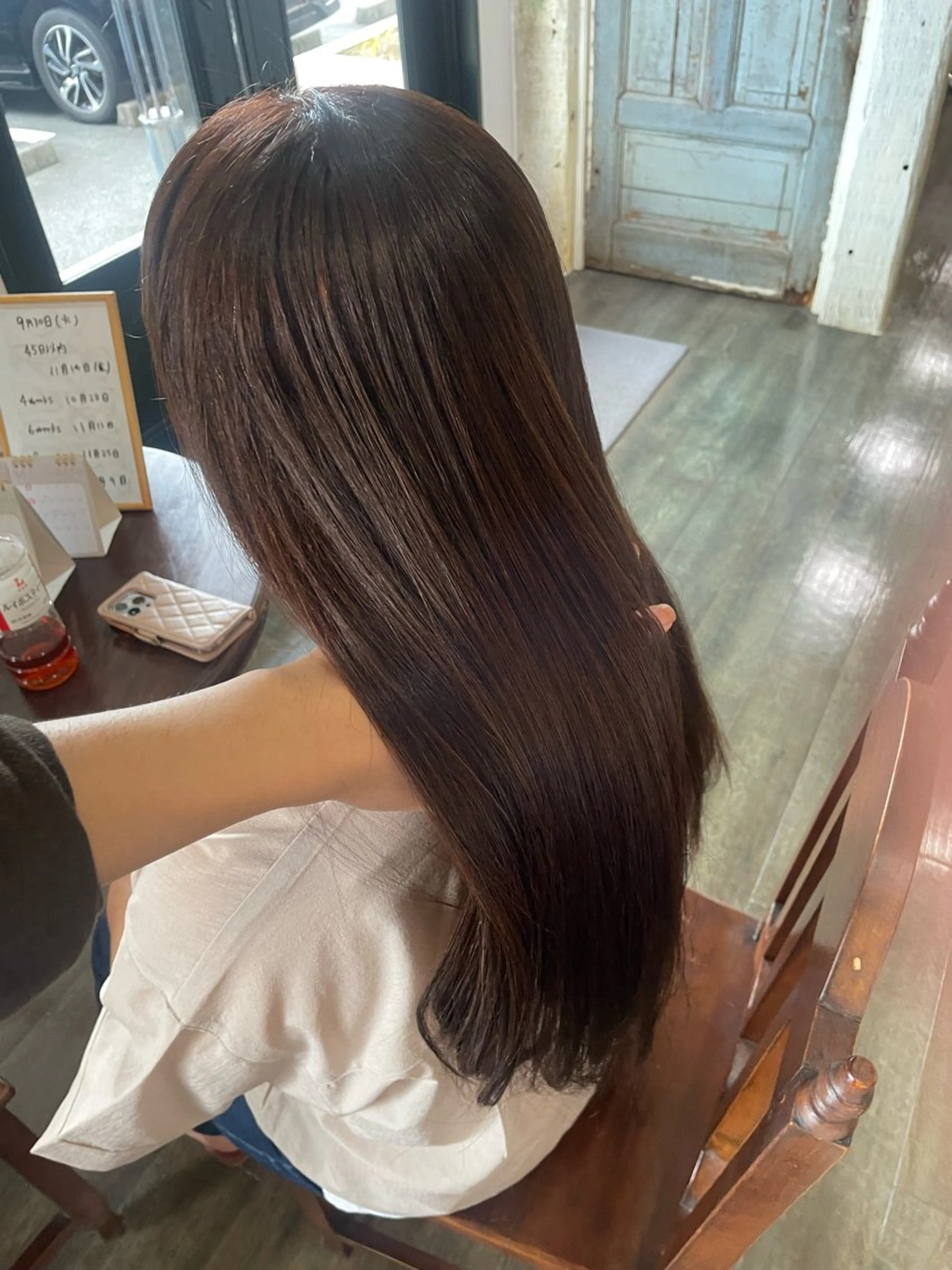 ロング チョコレートブラウン モテるブラウンカラー の達人Tomoyaのヘアスタイル