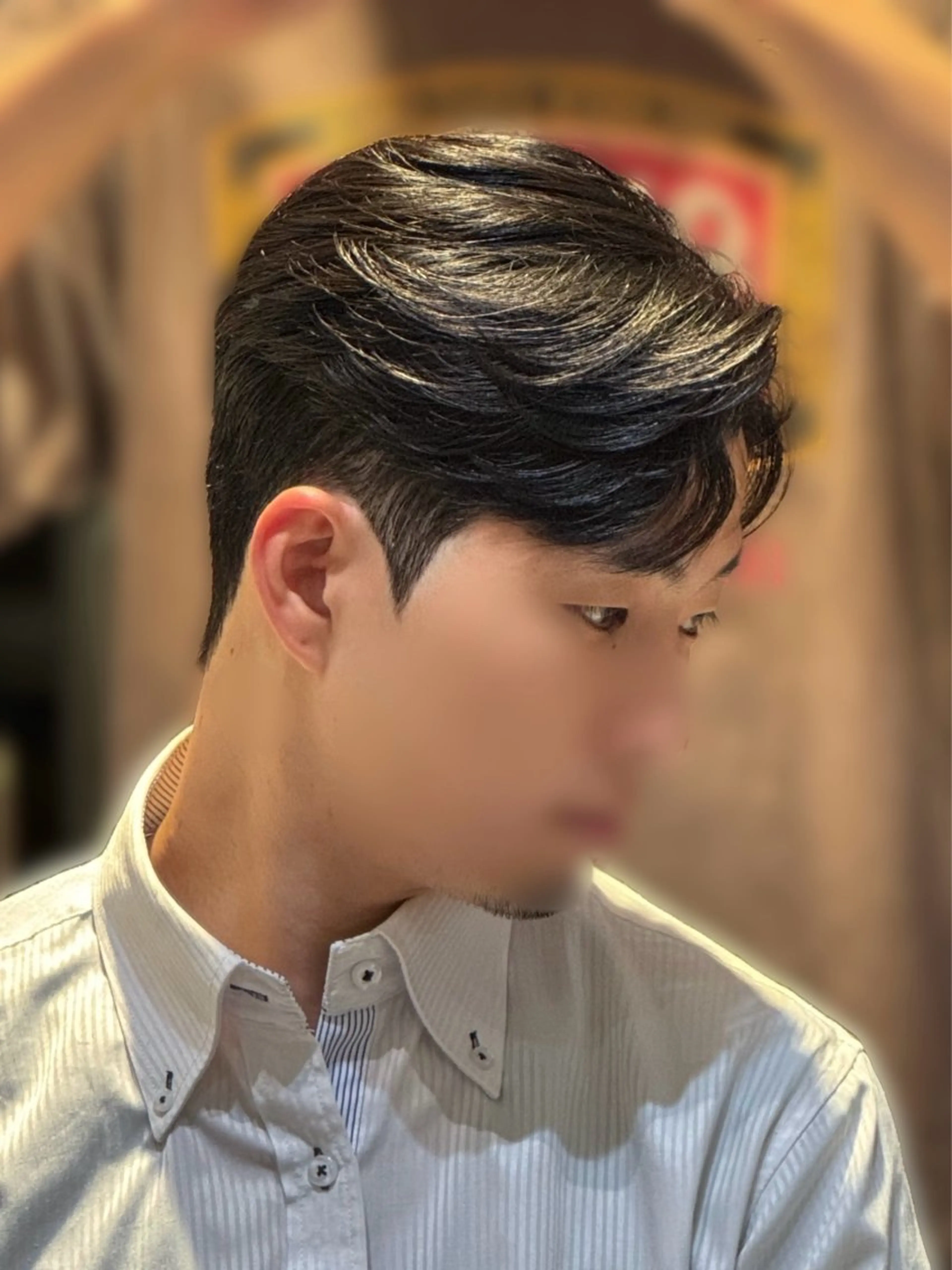 ショート パーマ メンズ YUKI🇰🇷 カルマ／ダウンパーマのヘアスタイル