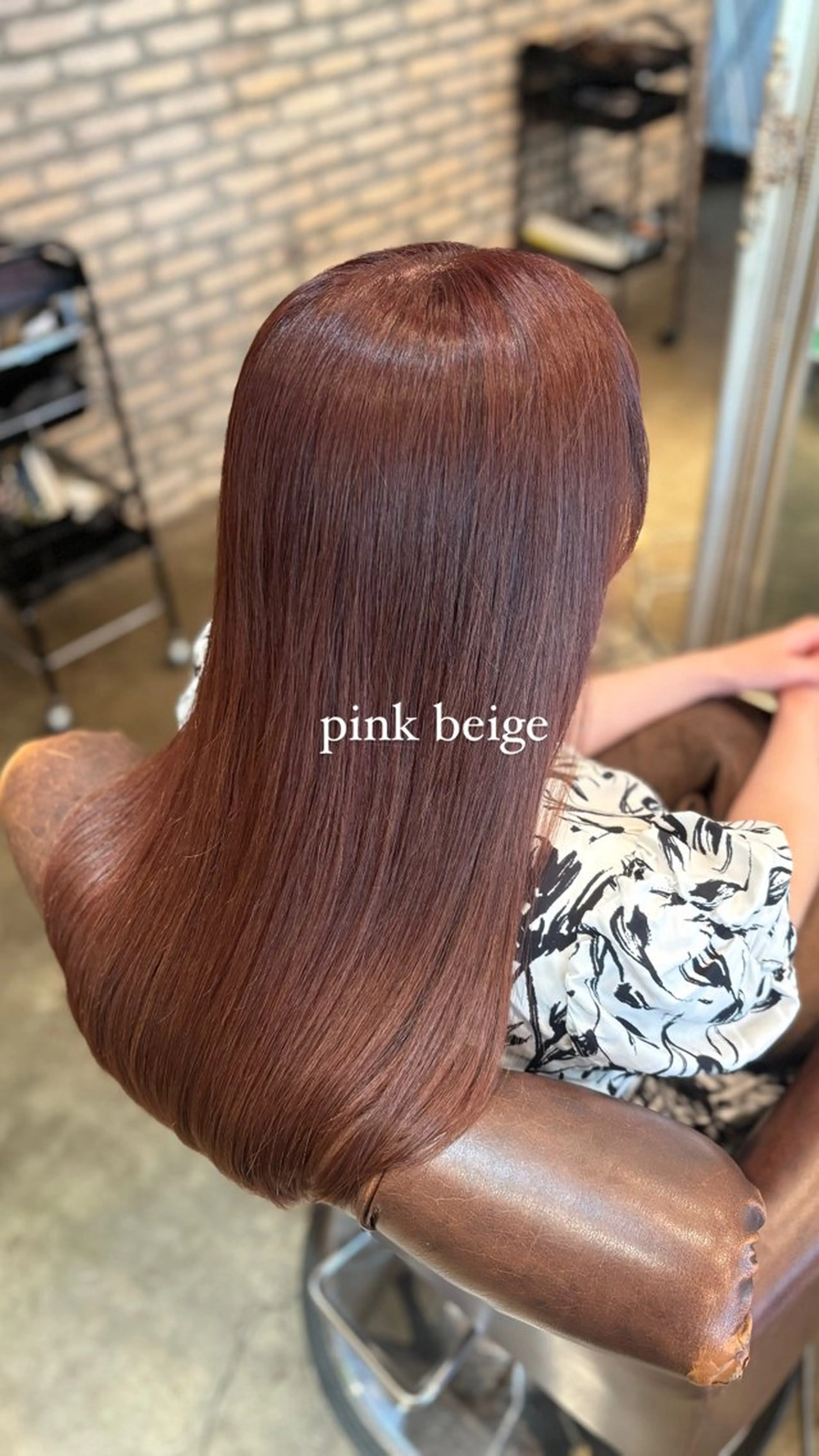 ロング カラー ベージュカラー ラベンダーカラー ピンクカラー ピンクベージュ 髪質改善カラー ブラウン🤎YUMEのヘアスタイル
