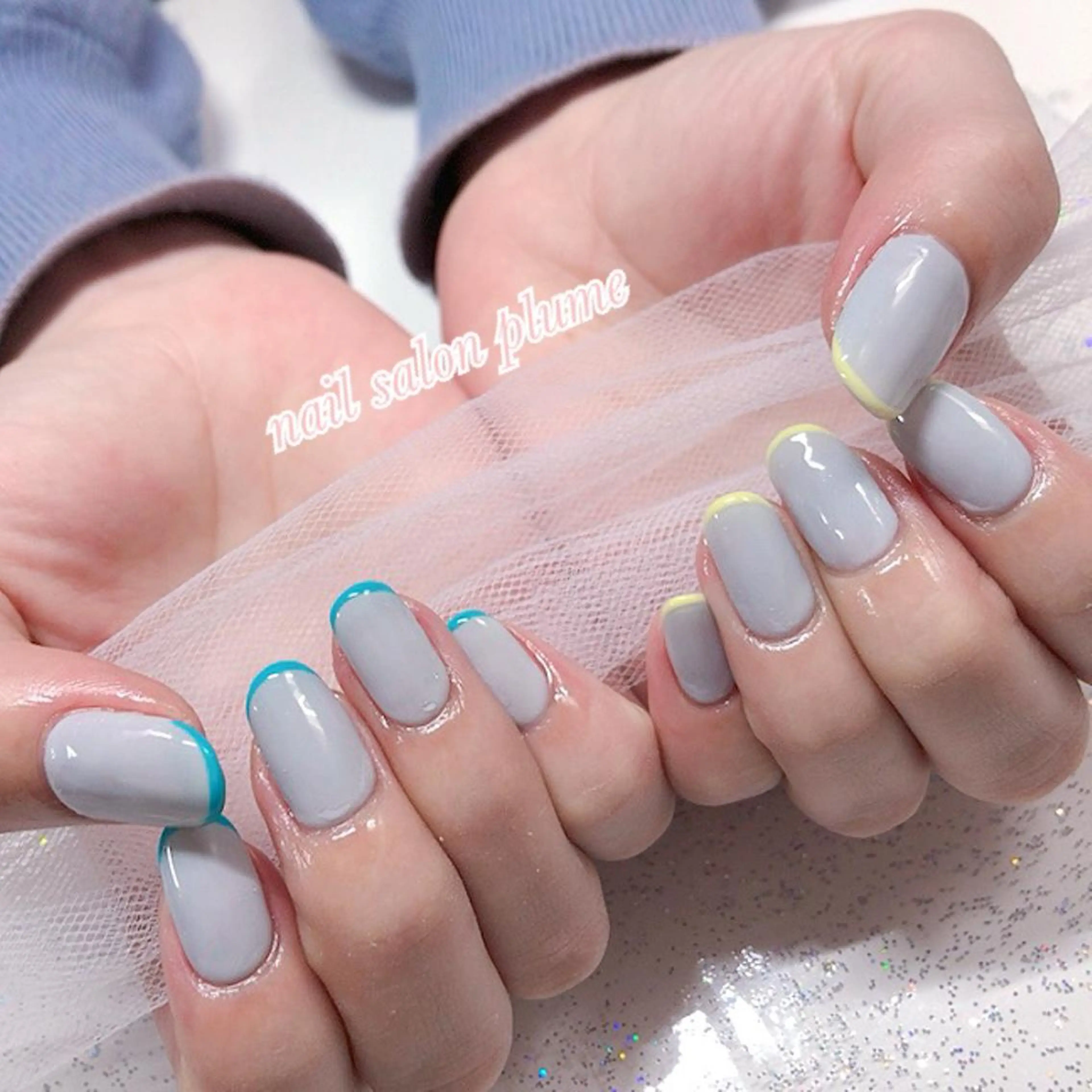 ネイル ハンドネイル plume nail ☆韓国ネイルのネイルデザイン