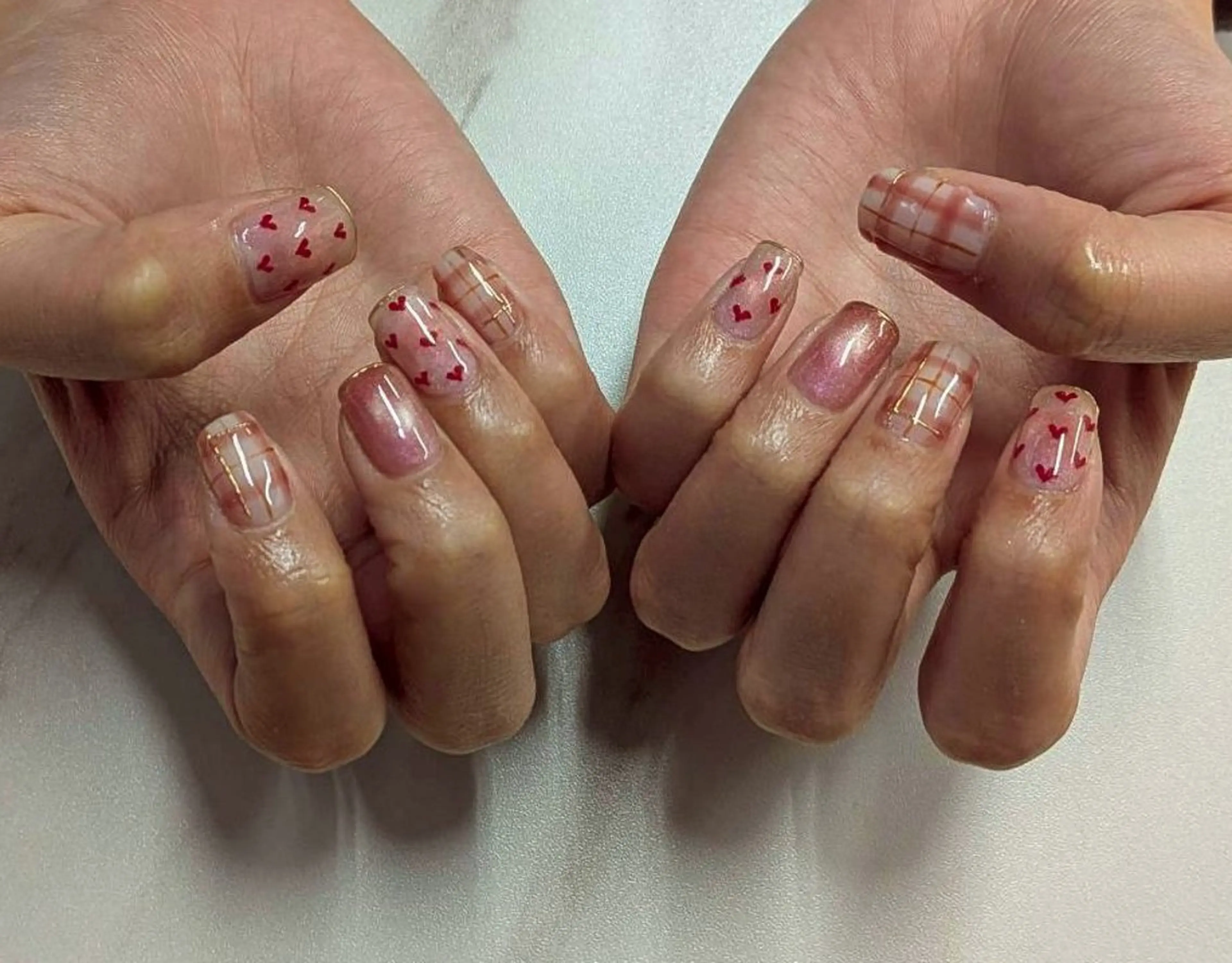 ネイル 持ち込み バニーラッシュ Nail. HANAのネイルデザイン