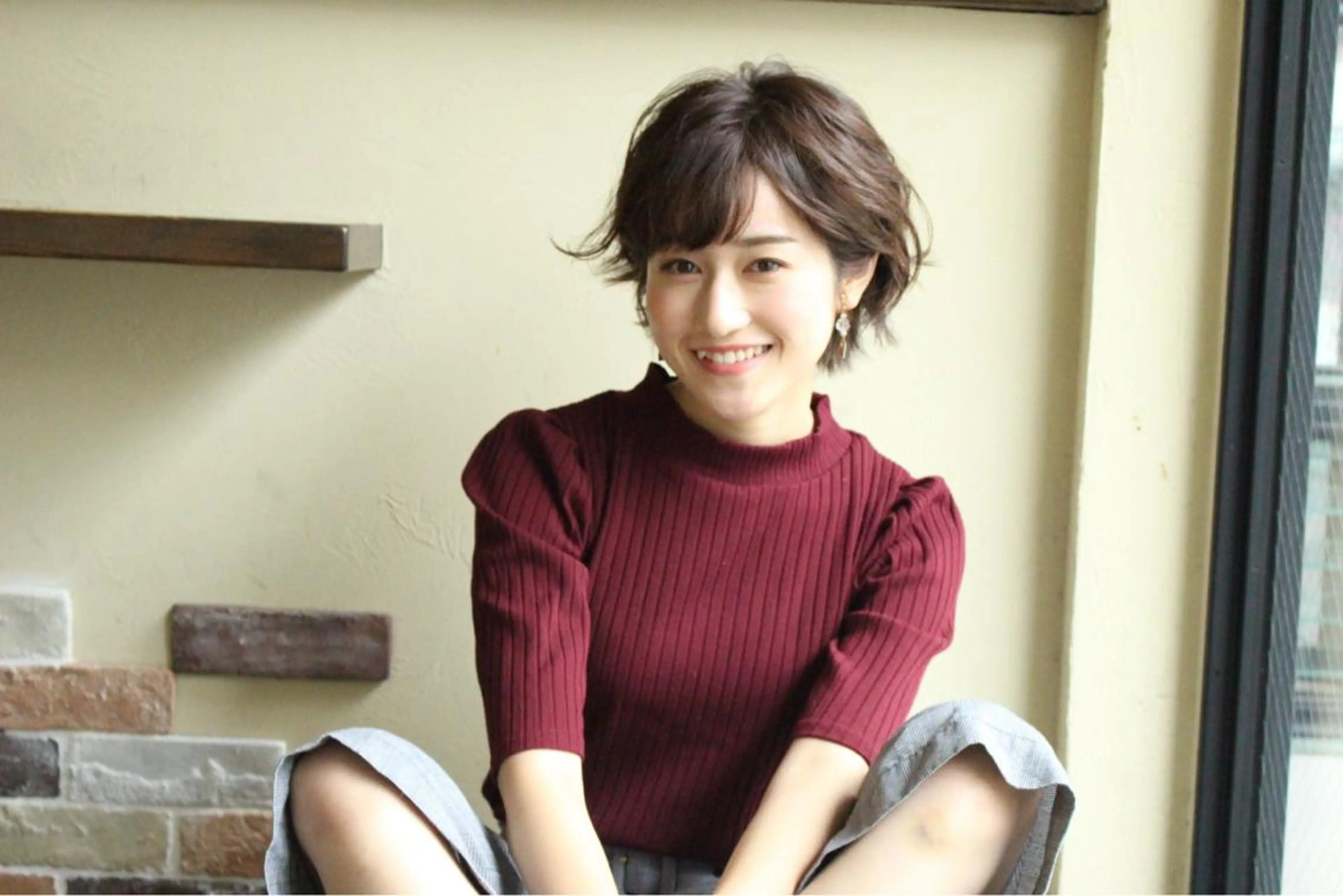 ショート ショートボブ ボブ ショートヘア ☕️ベージュカラー 内藤光哉☕️のヘアスタイル