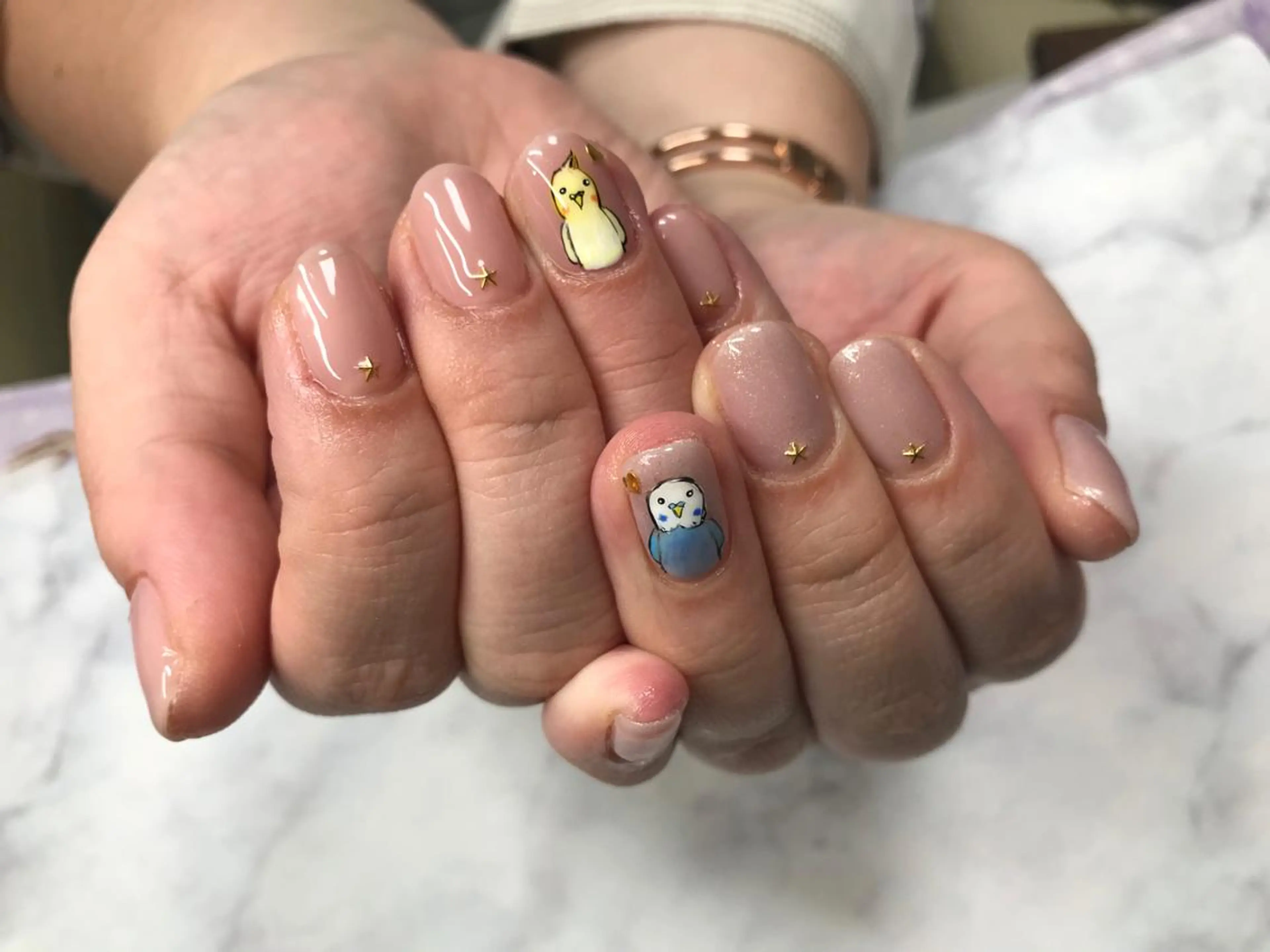 ネイル ハンドネイル Mana‪ ‪·͜· ❤︎‬のネイルデザイン