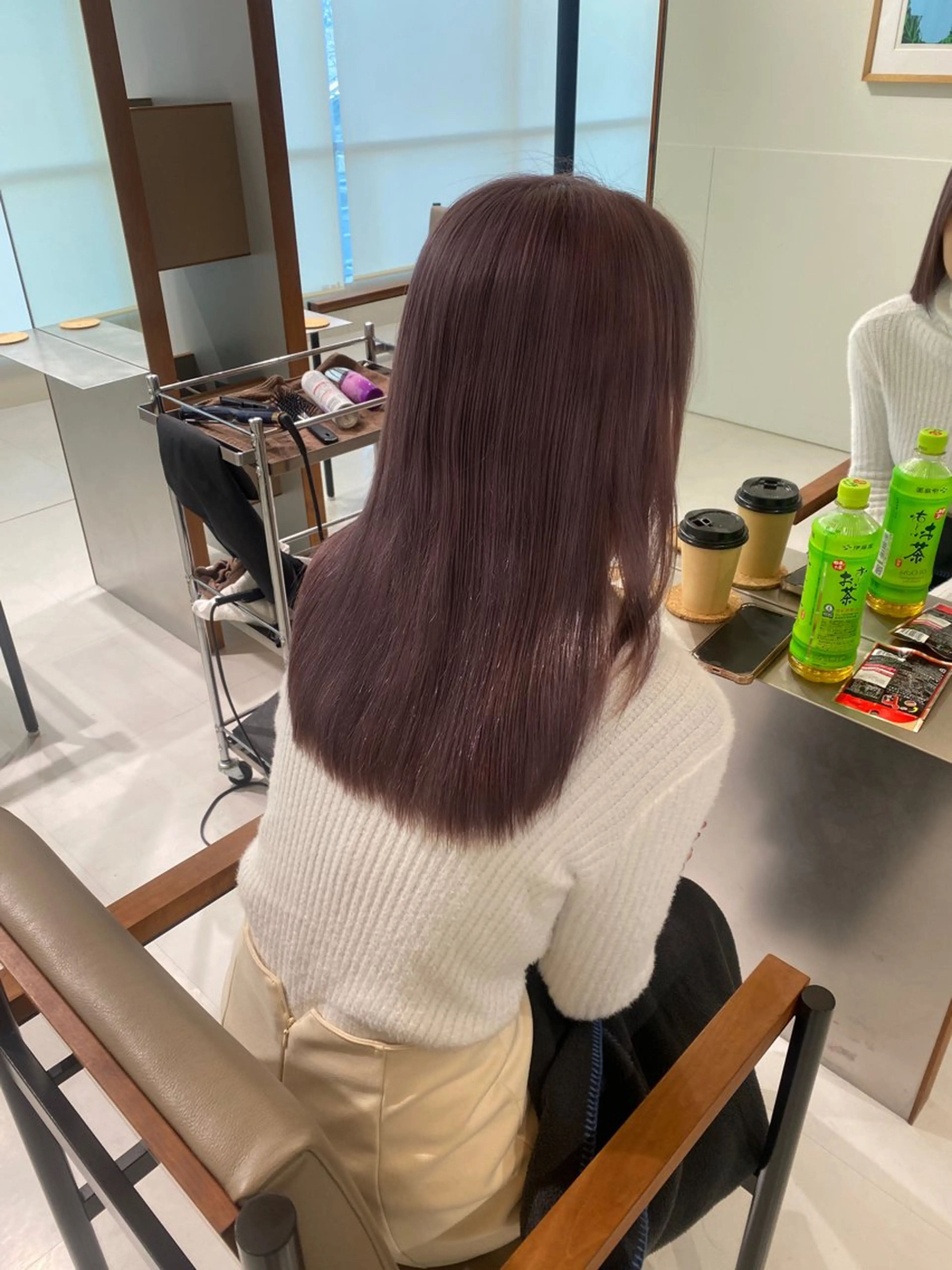 ロング カラー ベージュカラー ブリーチ ラベンダーカラー ラベンダーピンク ピンクカラー 高発色ブリーチ/ ハイレイヤー🪽aiのヘアスタイル