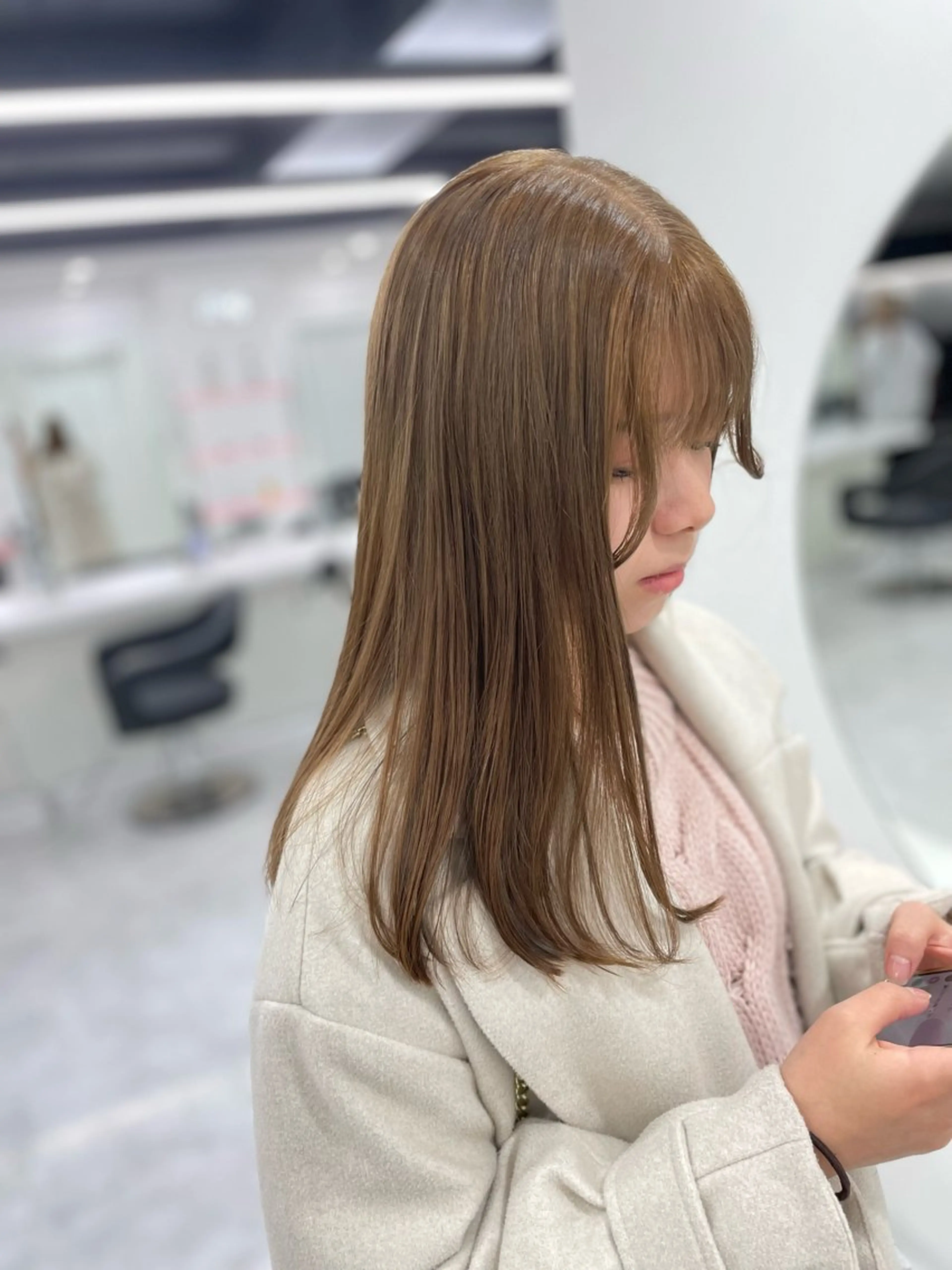 ロング 💍大人デザイン /ハイトーン♡リクトのヘアスタイル