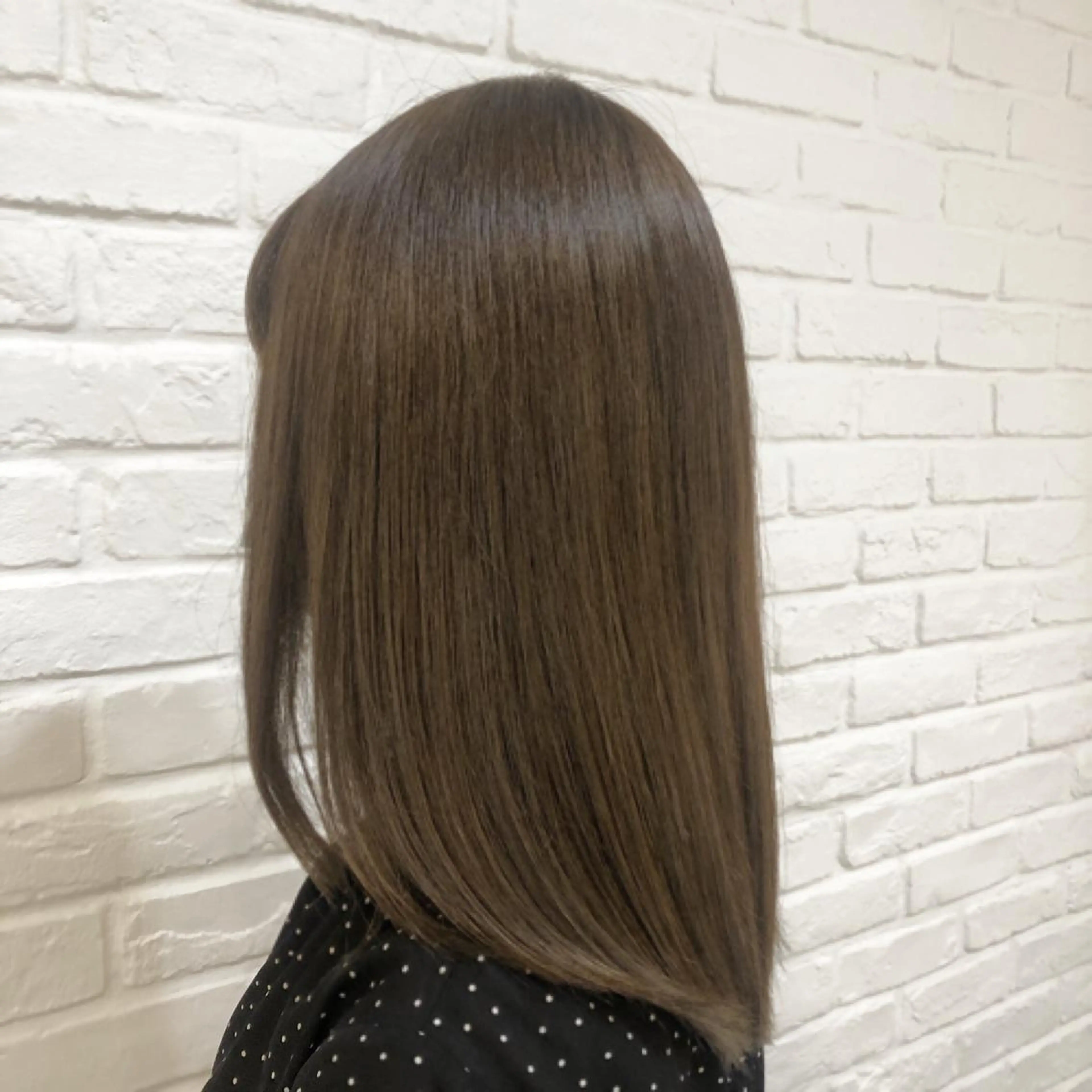 ロング カラー ベージュカラー 透明感カラー 森本　舞✴︎ 似合わせパーマのヘアスタイル