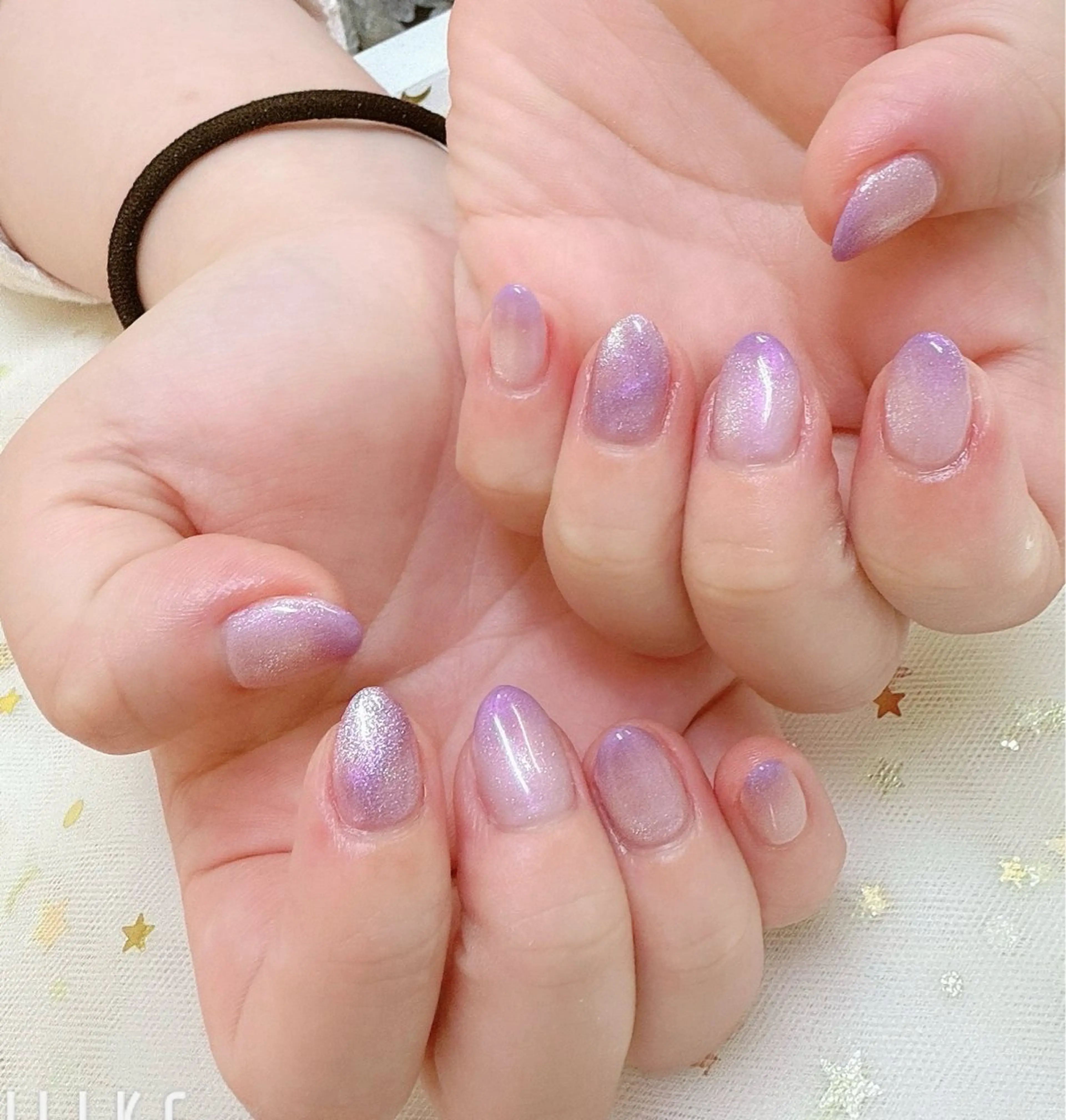 ネイル マグネットネイル ハンドネイル 上福岡 らんらんのネイルデザイン