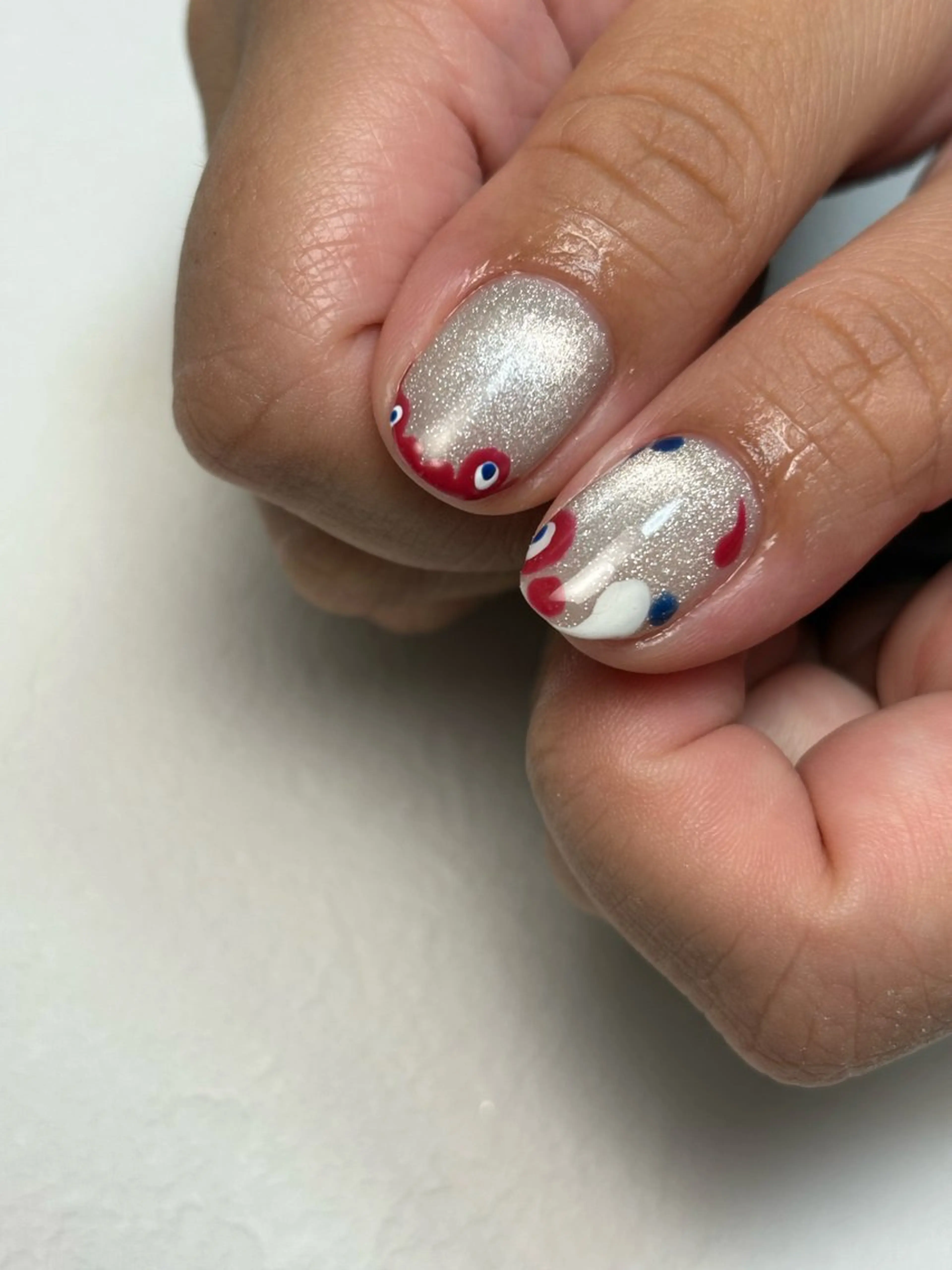 ネイル ハンドネイル Li'a Bloom所属・🦋🤍 madoka🤍のネイルデザイン