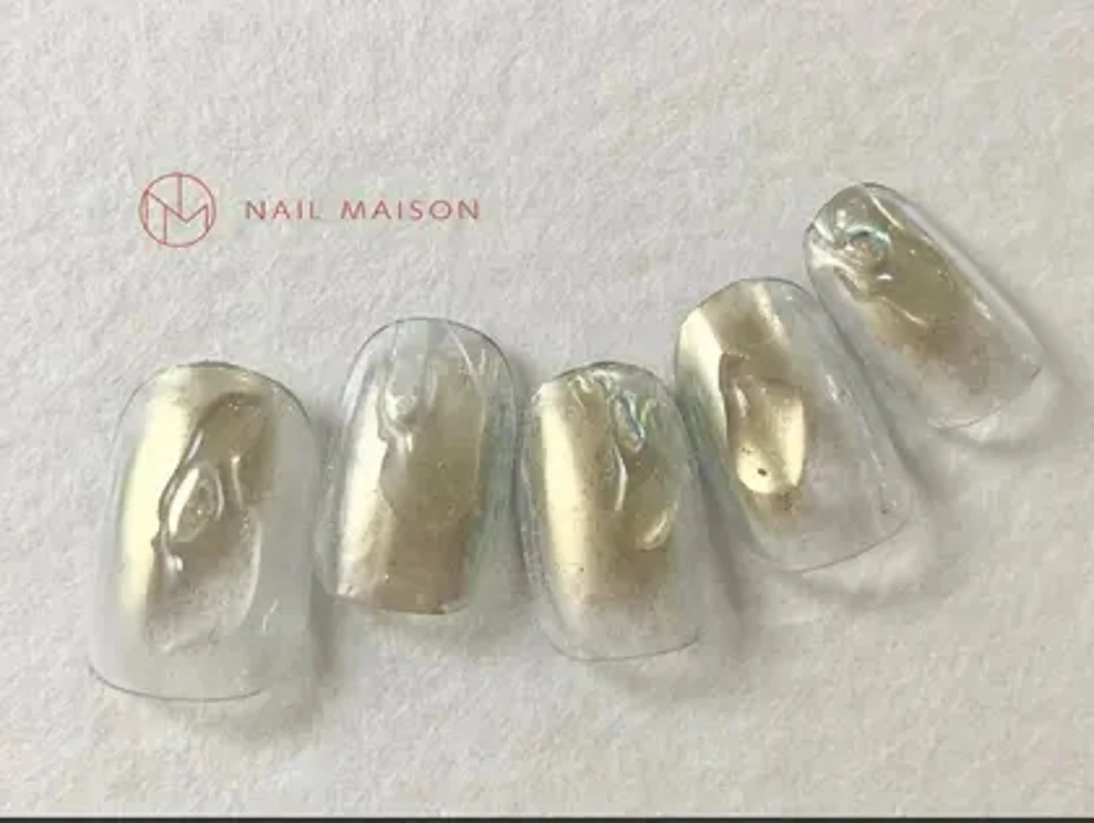 ネイル クリアネイル TAKEDA Rのネイルデザイン