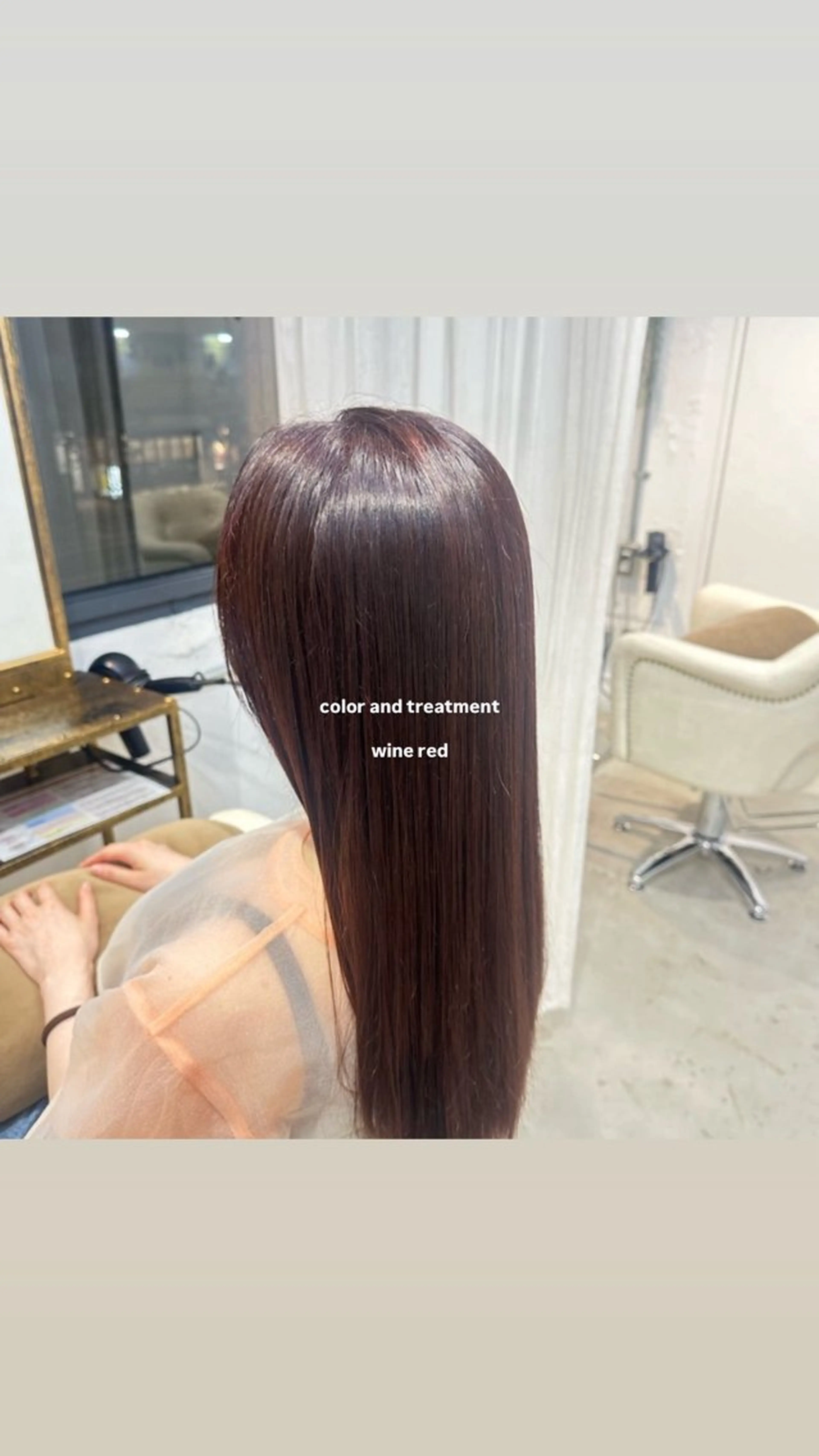 ロング カラー Ata.広尾 美容室所属・11月カットモデル 募集❗️junnaのヘアスタイル