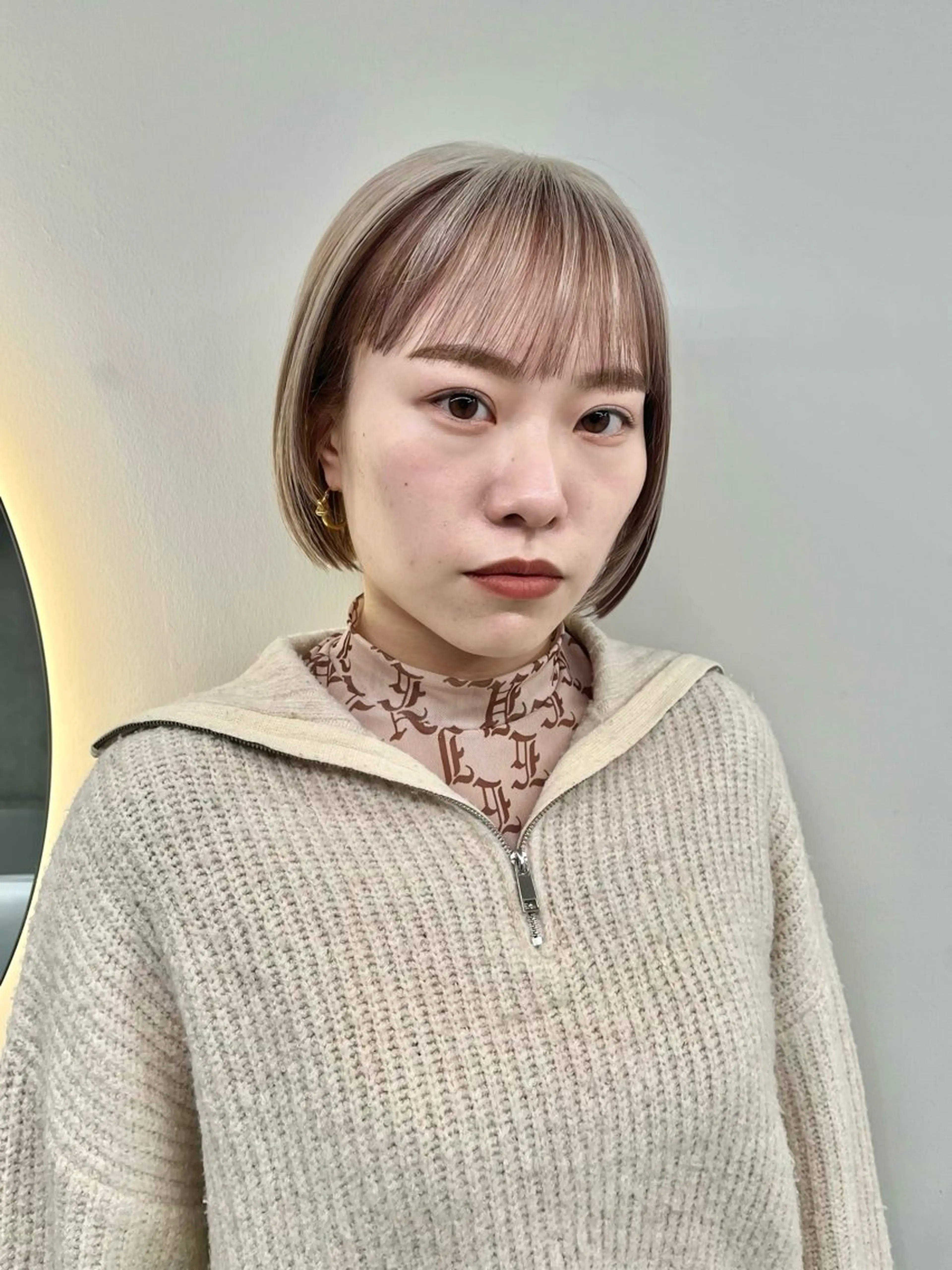 カラー 艶ブリーチ/表参道 ハイトーン /実乃梨のヘアスタイル