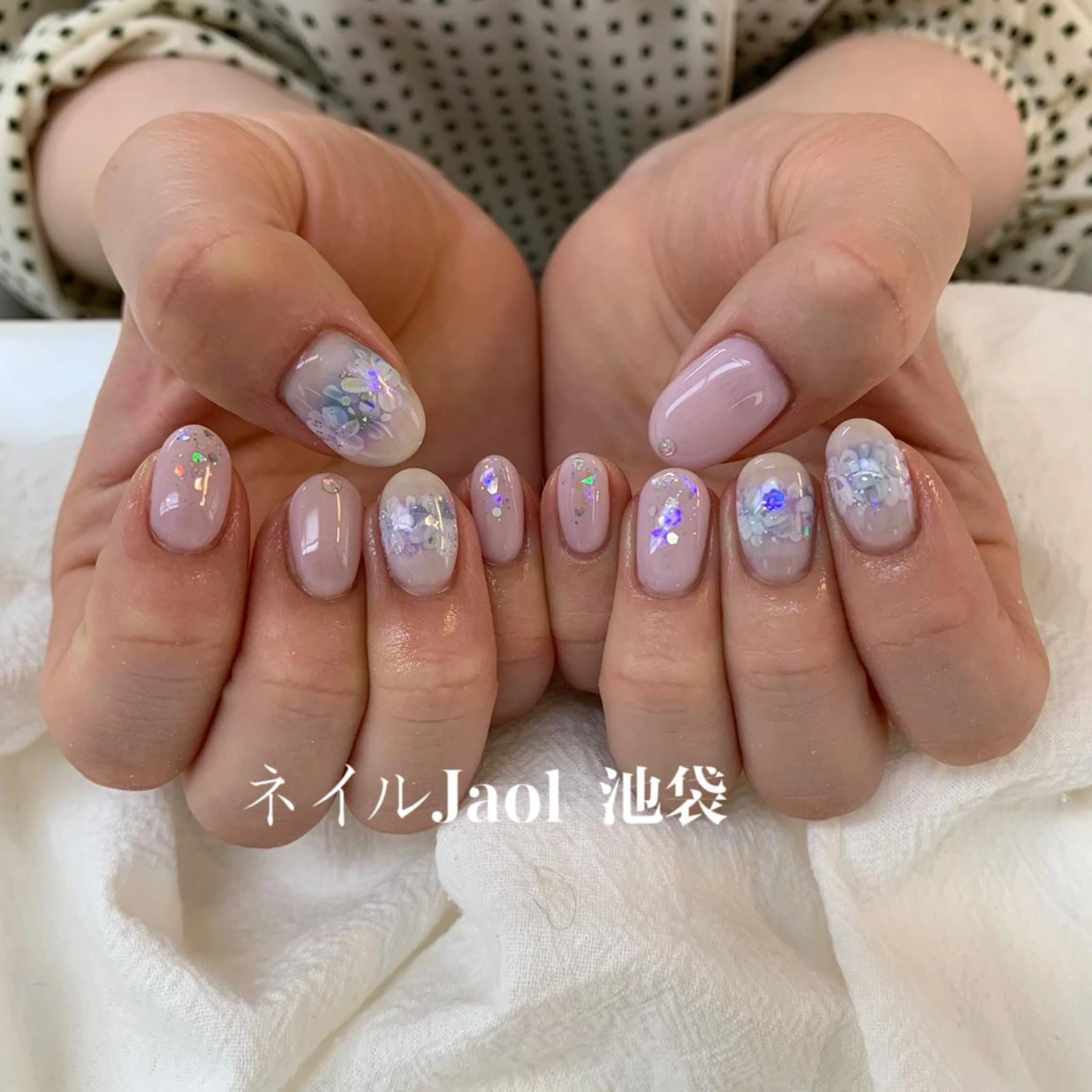 ショート ハンドネイル nail jaol池袋店所属・ネイルJaol 池袋のネイルデザイン