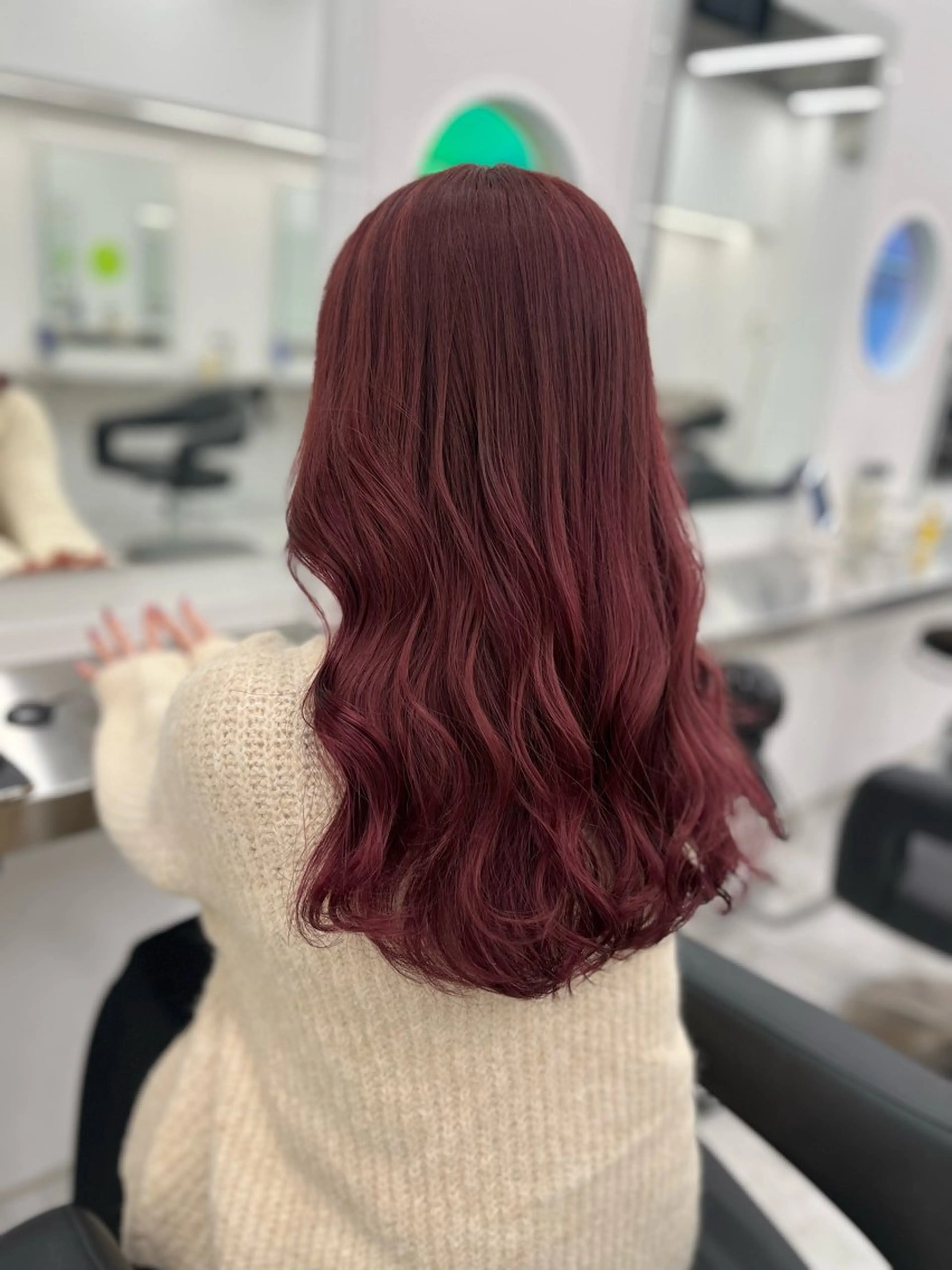 セミロング カラー ヘアアレンジ ヘアカラー トリートメント 愛されカラー🩷 はるなのヘアスタイル