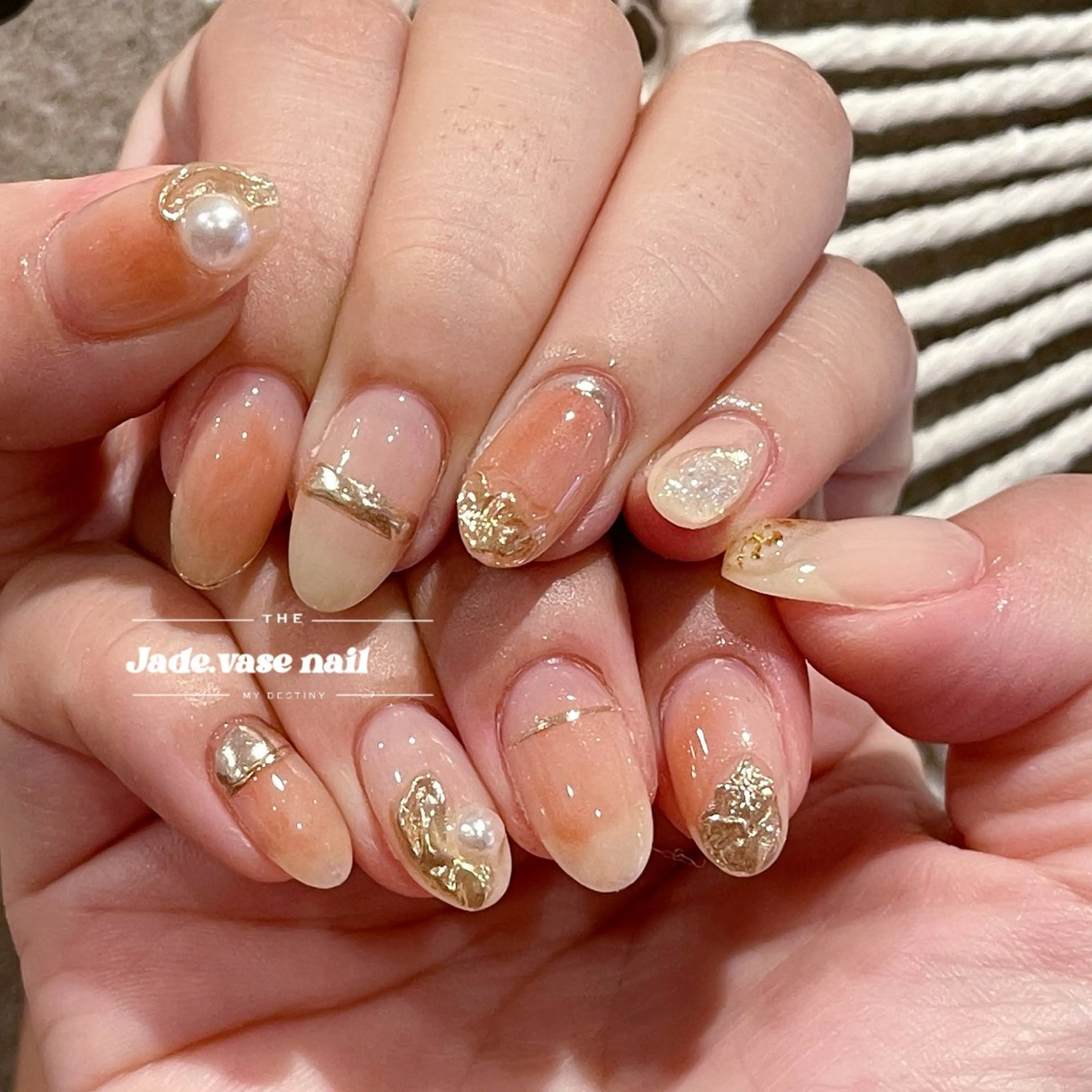 ネイル ハンドネイル ハンドケア ✰Jade.vase 銀座一丁目・東銀座のネイルデザイン