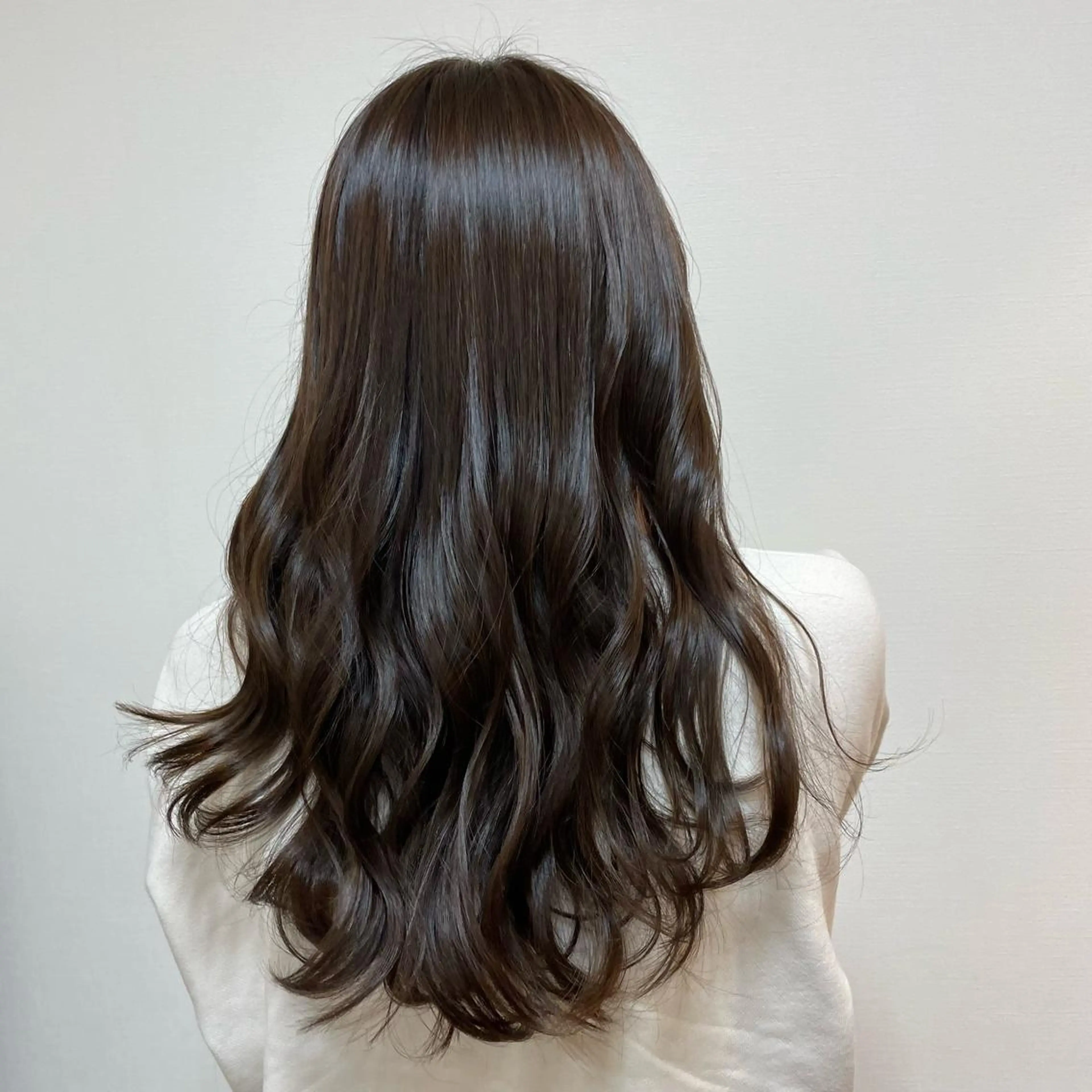 ロング カラー アッシュ アッシュブラウン ブラウンカラー カット ヘアカラー 【STORY】 🧁misaki🧁のヘアスタイル