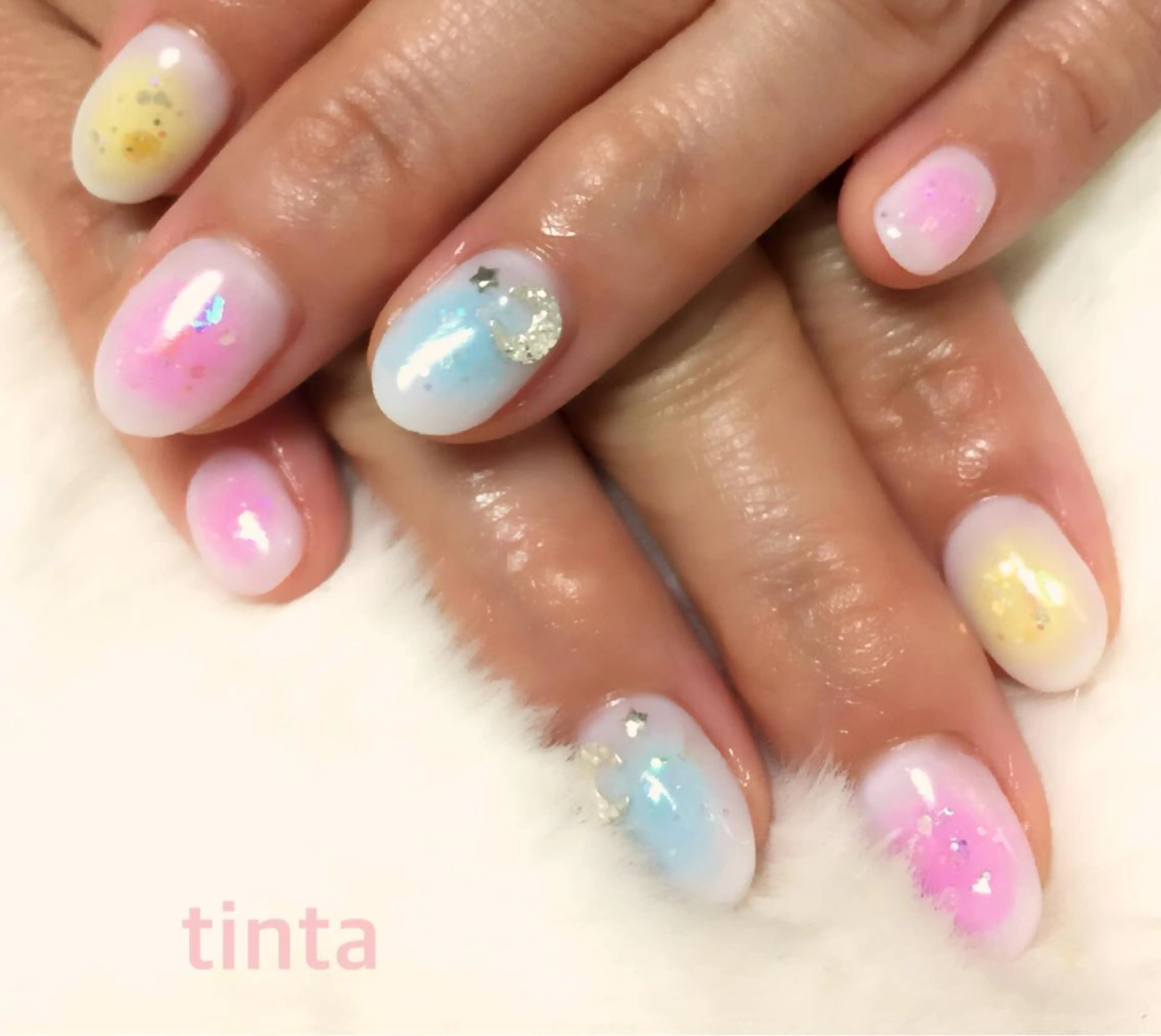 ネイル チークネイル ネイルサロン ティンタ所属・馬場 典子のネイルデザイン