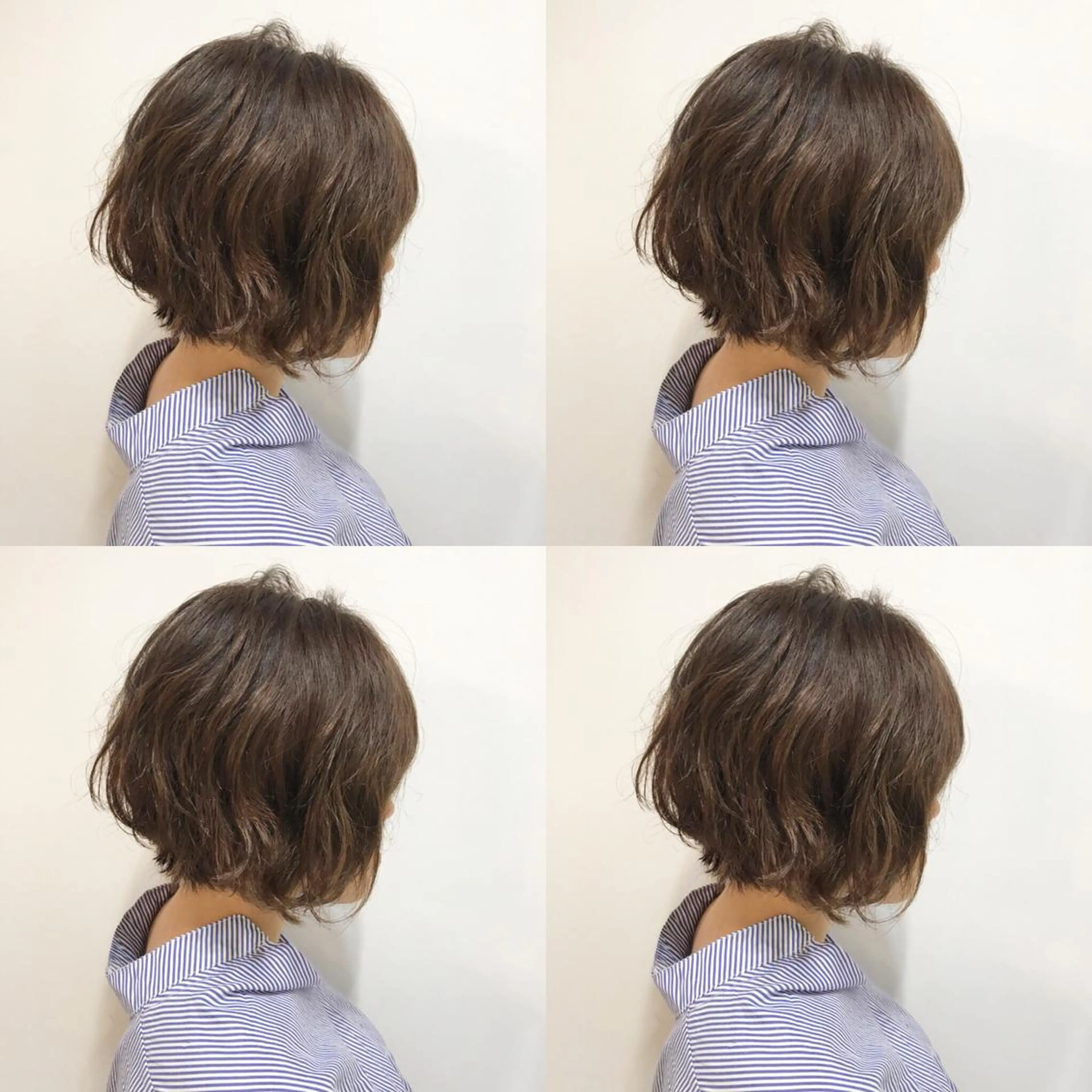 ショート カラー パーマ カット ヘアカラー パーマ トリートメント 嶋佐 昌大 シマサマオのヘアスタイル