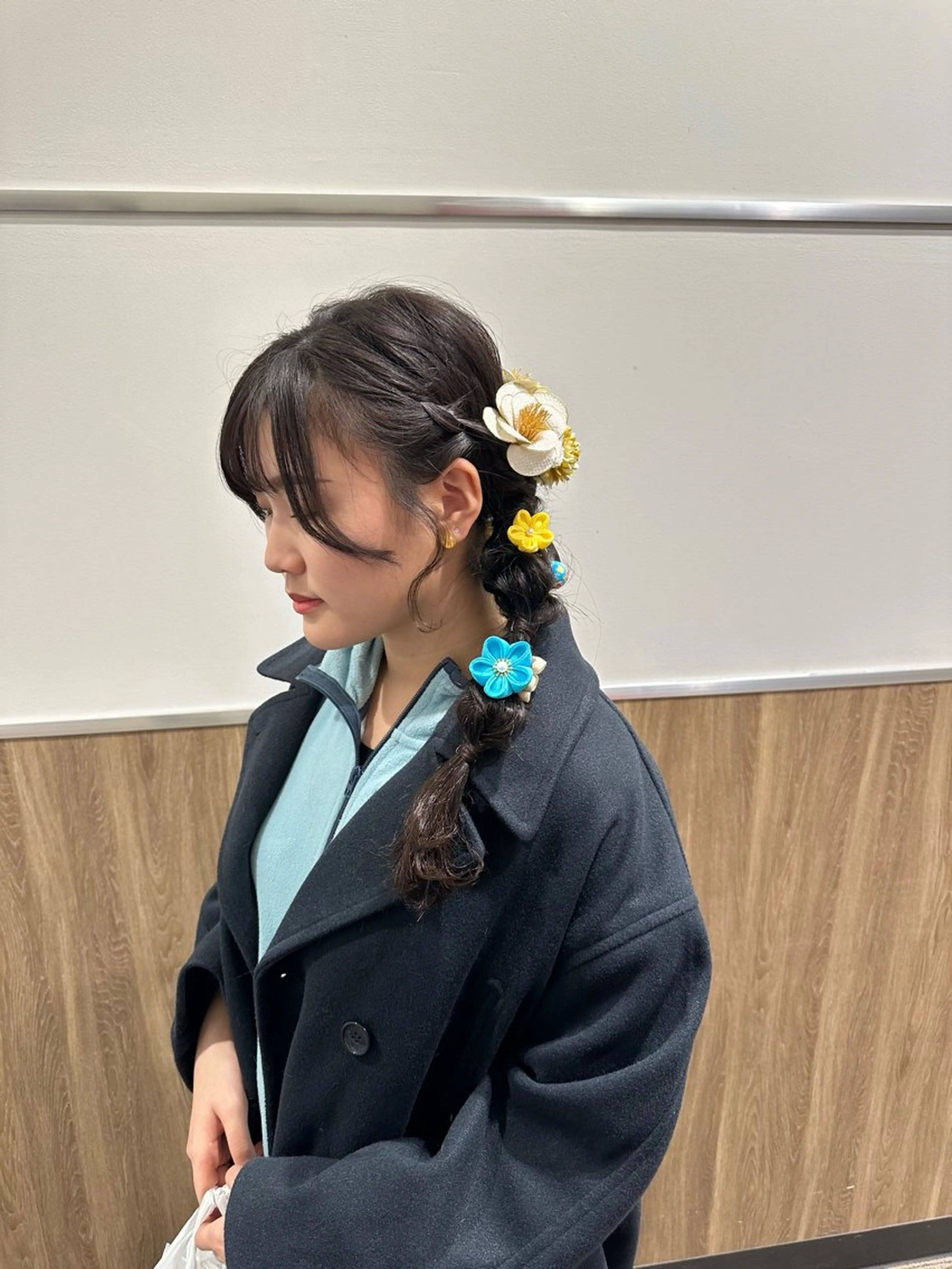 ロング ヘアアレンジ 成人式 溜 一太のヘアスタイル