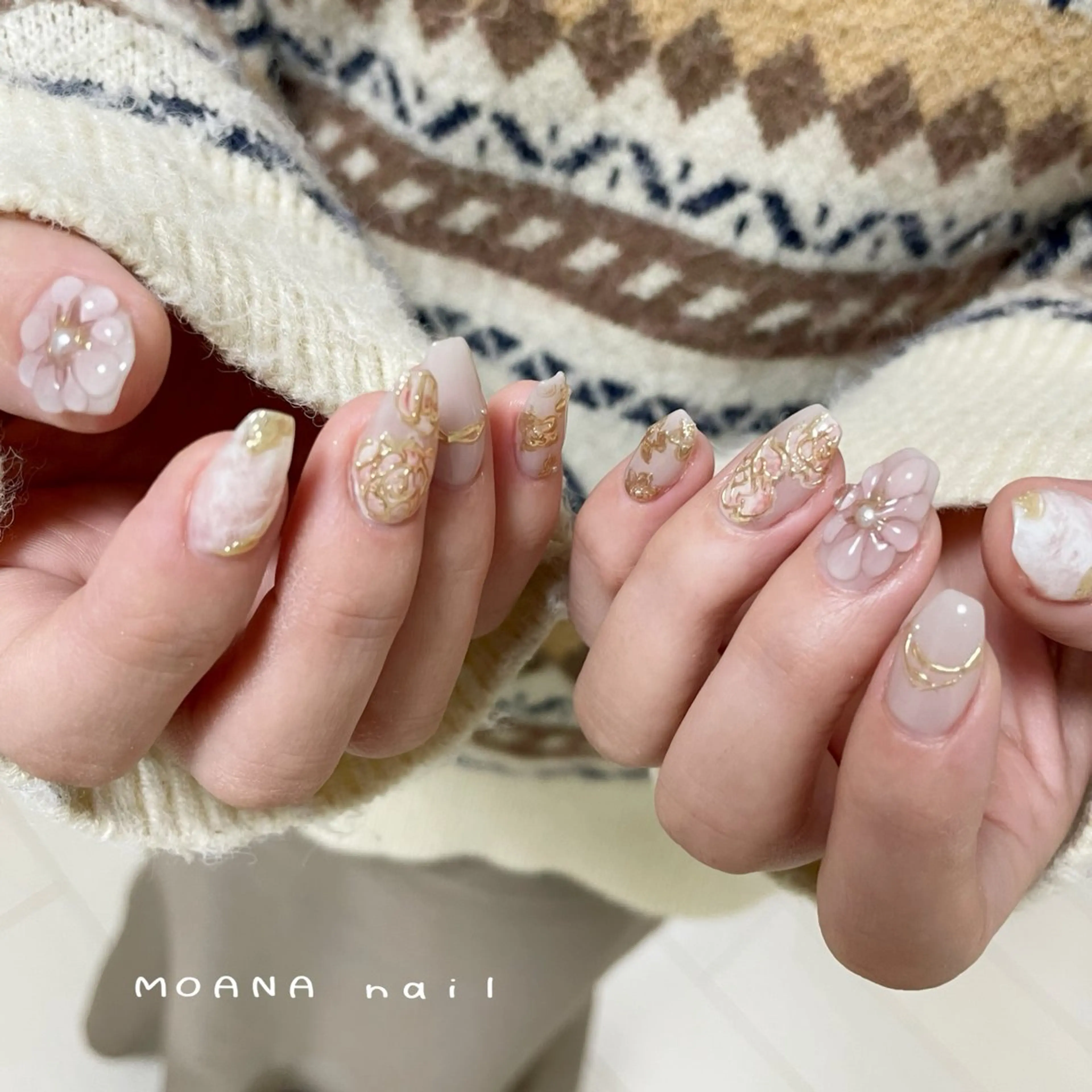ネイル nail salon MOANA Yuriのネイルデザイン