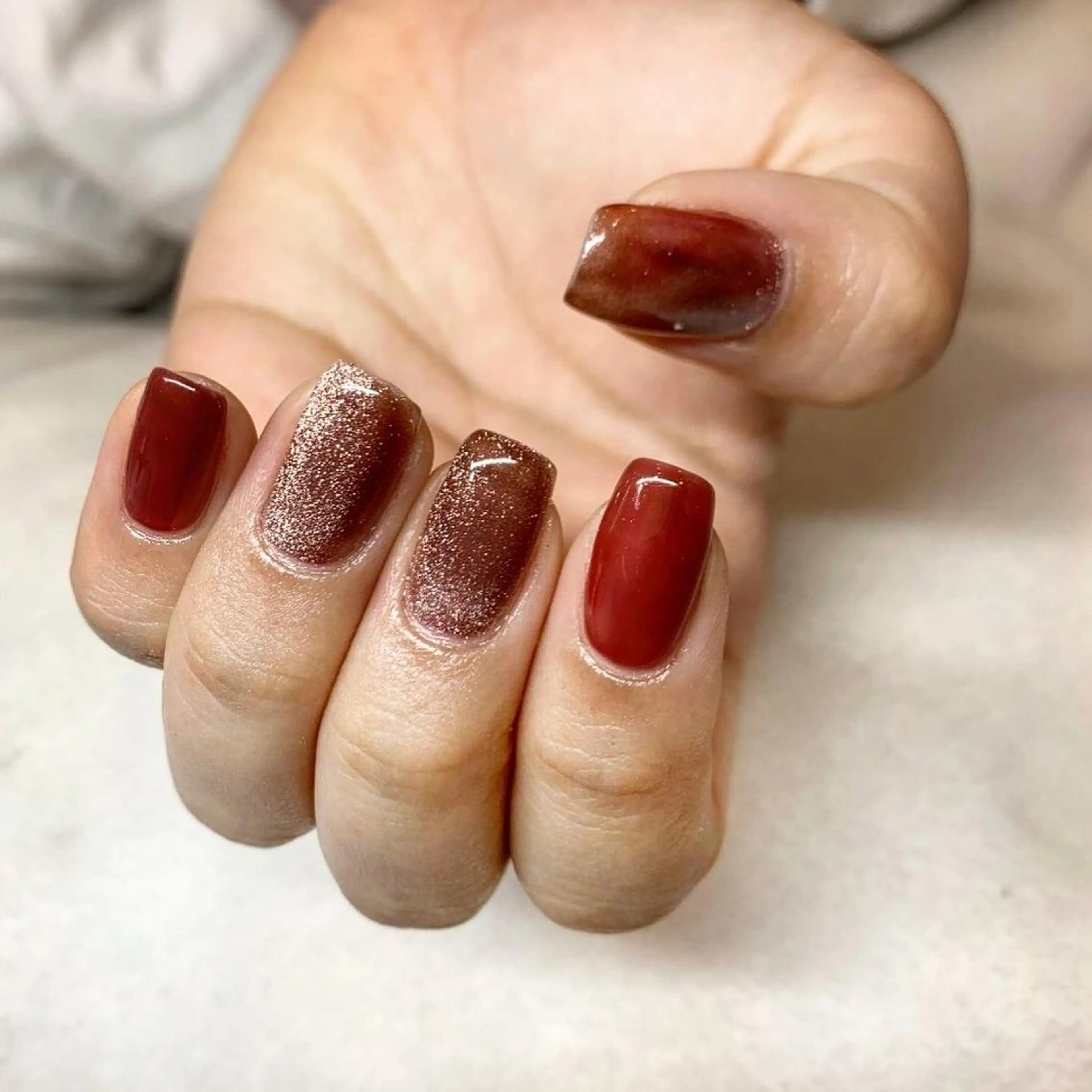 ネイル マグネットネイル nail&eyelash amor所属・nail amorのネイルデザイン