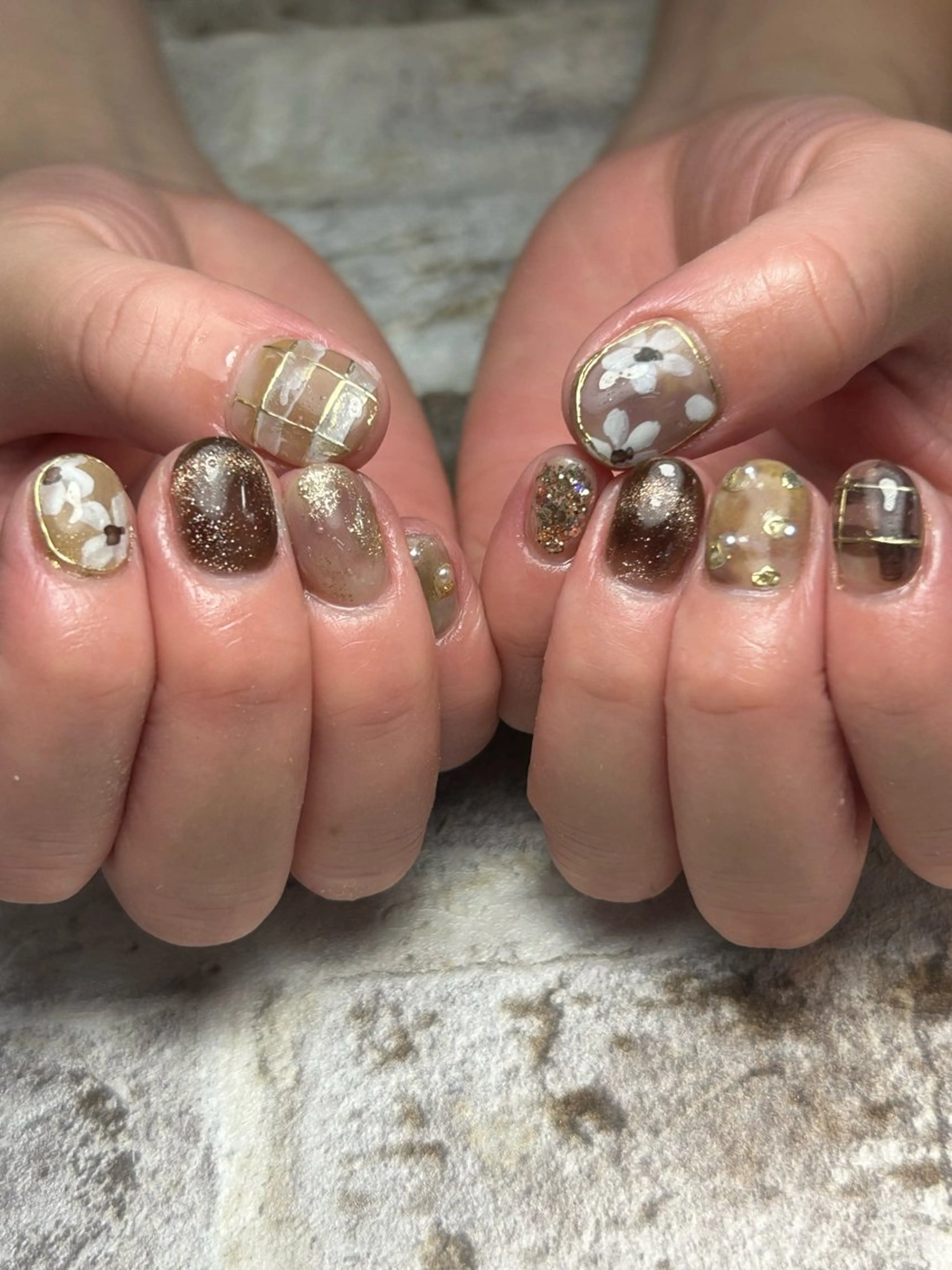 ネイル 持ち込み ネイルサロンmuumii所属・東十条muumii ネイルまつ毛のネイルデザイン