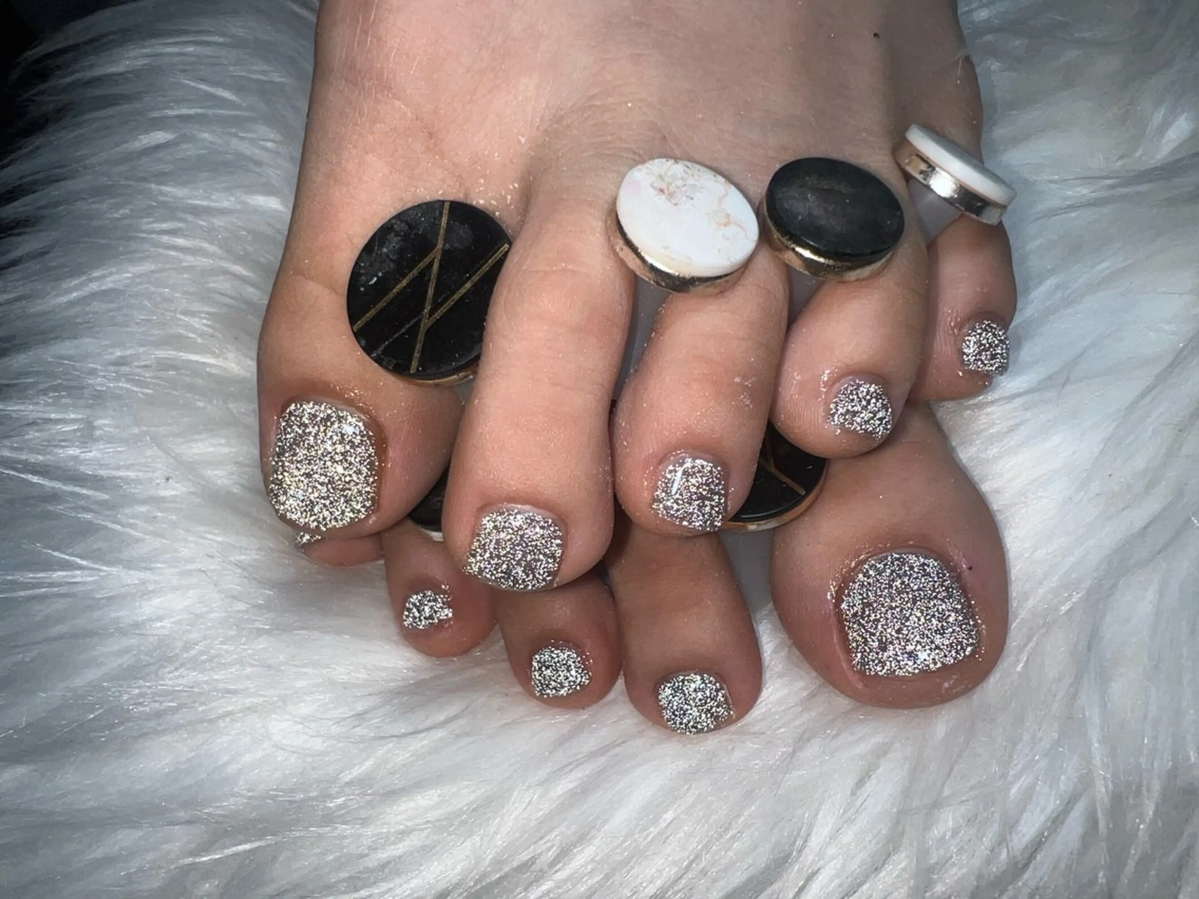 ネイル フラッシュネイル フットネイル Ruana Nailのネイルデザイン