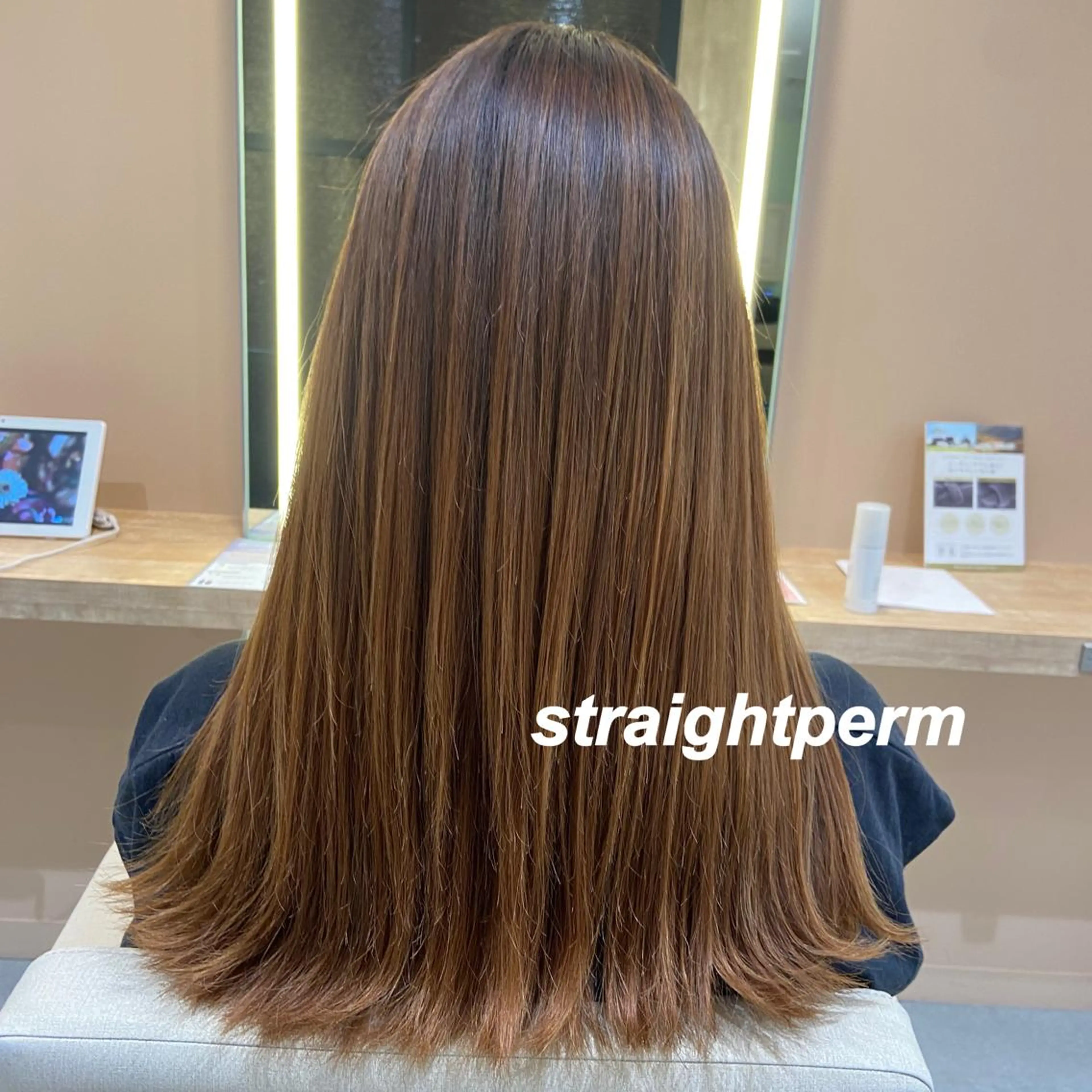 ロング カット 縮毛矯正 プルエクステ/インナ ーカラー🦊はるなのヘアスタイル